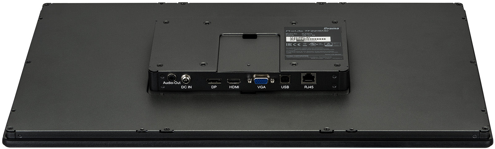 iiyama ProLite TF2215MC-B2 écran plat de PC 54,6 cm (21.5") 1920 x 1080 pixels Full HD LED Écran tactile Multi-utilisateur Noir