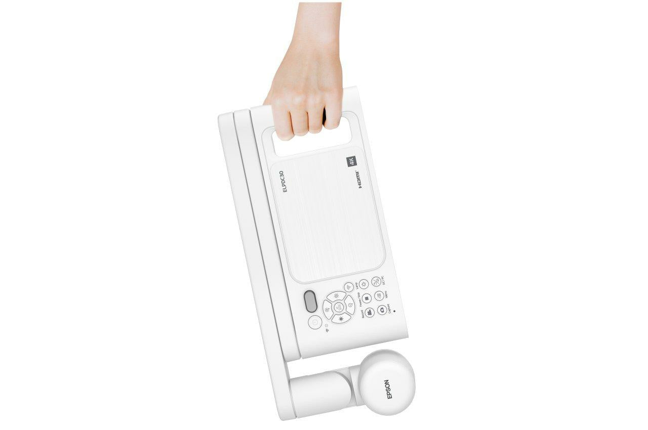 Epson V12HB09080 caméra de documents Blanc 25,4 / 3,2 mm (1 / 3.2") CMOS USB/HDMI/Wi-Fi