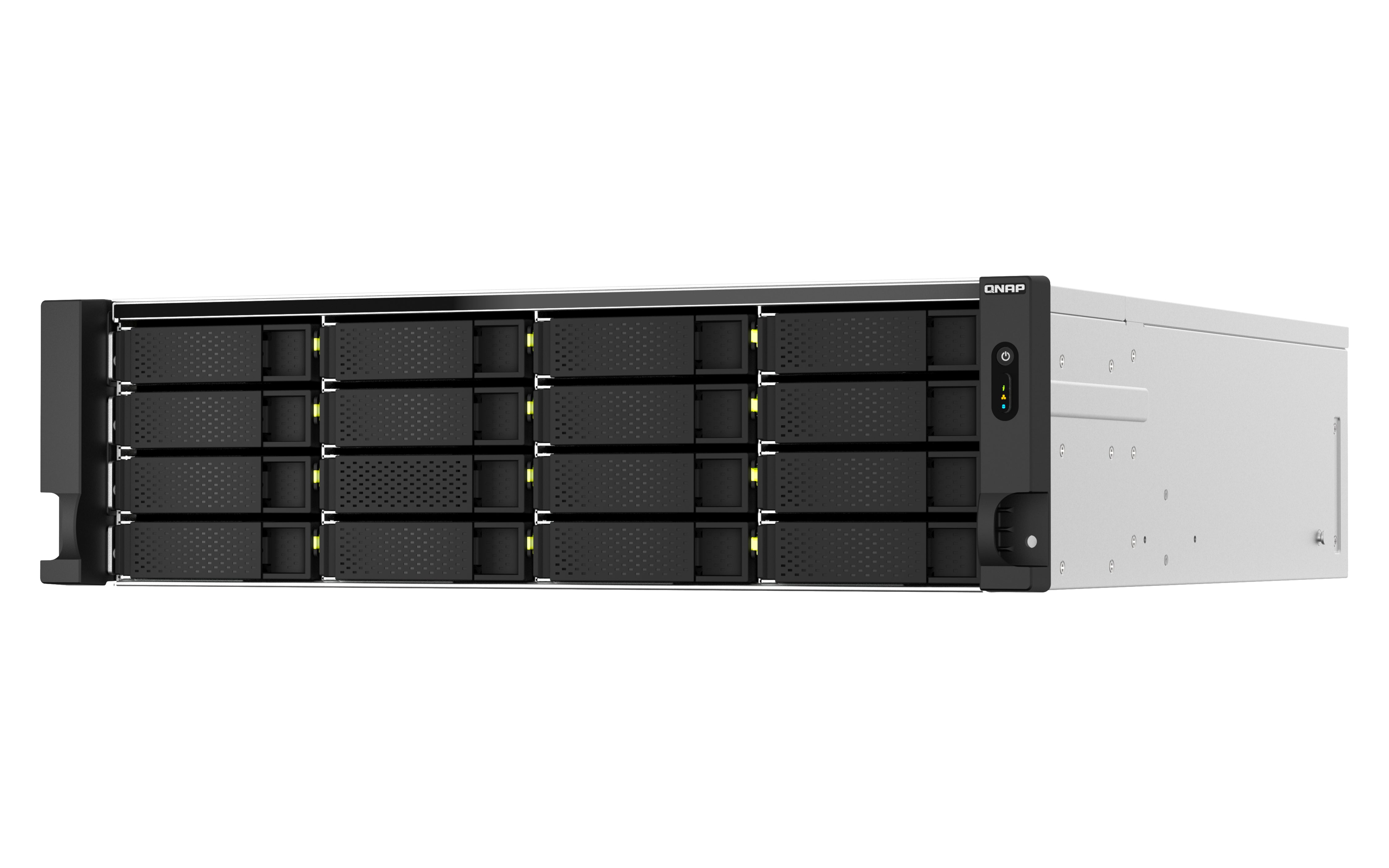 QNAP TS-h2287XU-RP NAS Rack (3 U) Intel Xeon E E-2336 32 Go DDR4 0 To QuTS hero Noir, Blanc