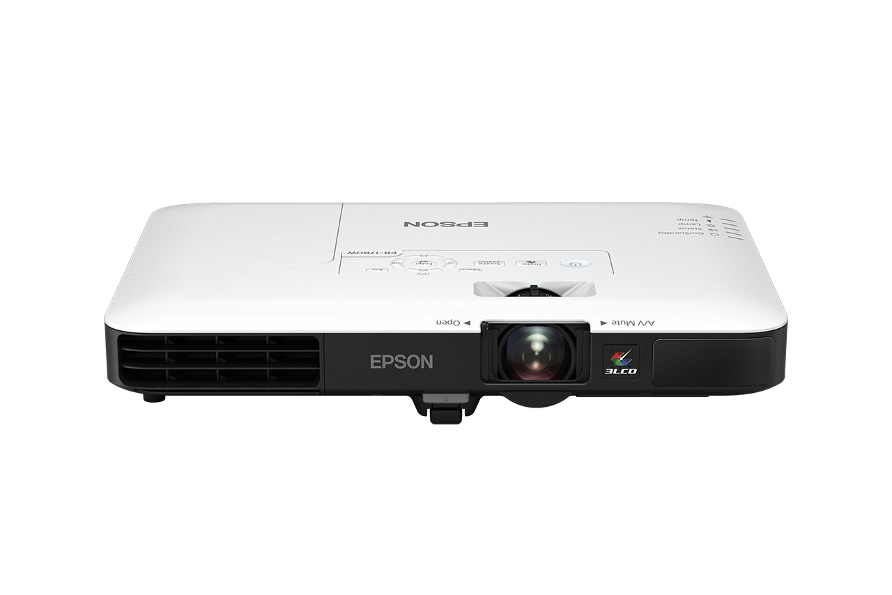 Epson EB-1780W Projecteur à focale standard 3000 ANSI lumens 3LCD WXGA (1280x800) Blanc, Gris