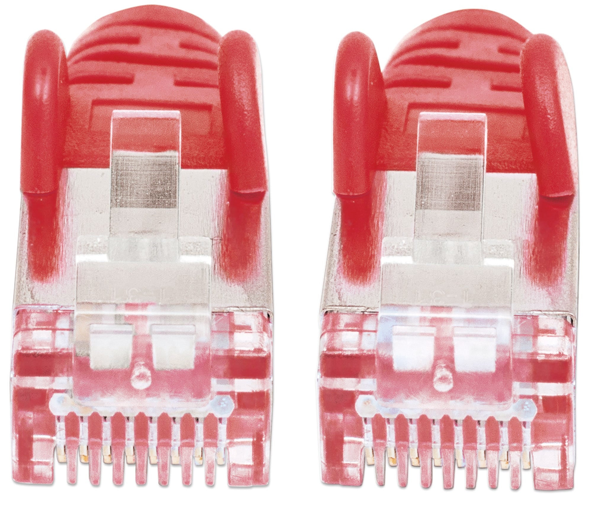 Intellinet 2m Cat6 S/FTP câble de réseau Rouge S/FTP (S-STP)