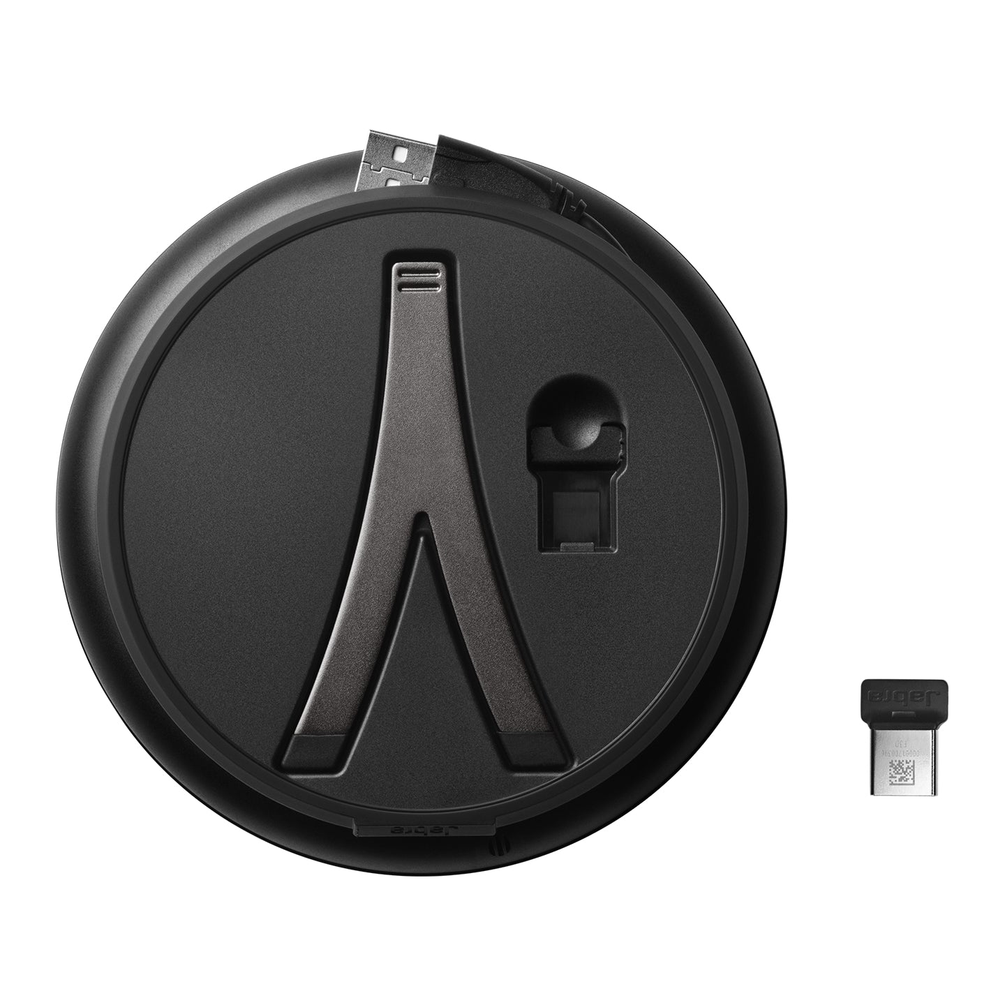 Jabra 7710-309 haut-parleur Universel USB/Bluetooth Noir, Argent