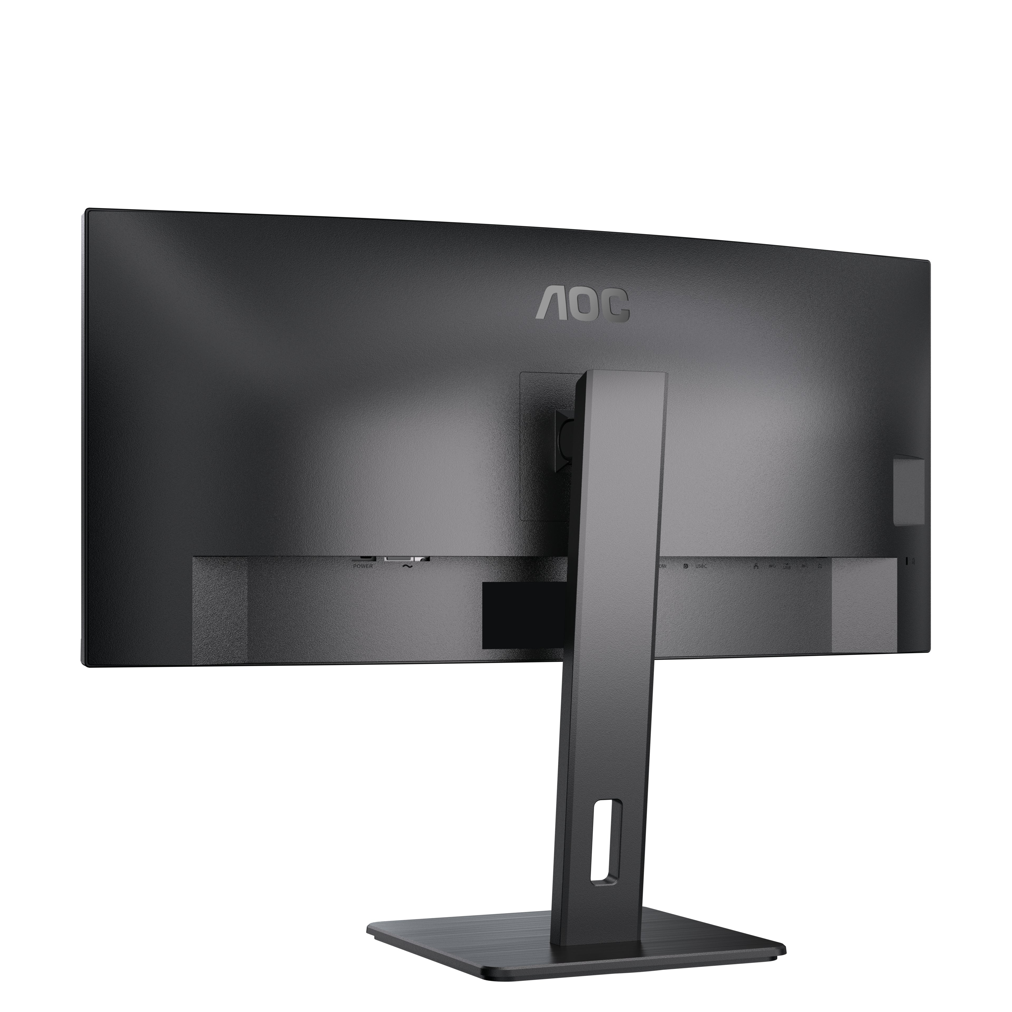 AOC CU34P3CV écran plat de PC 86,4 cm (34") 3440 x 1440 pixels UltraWide Quad HD LED Noir
