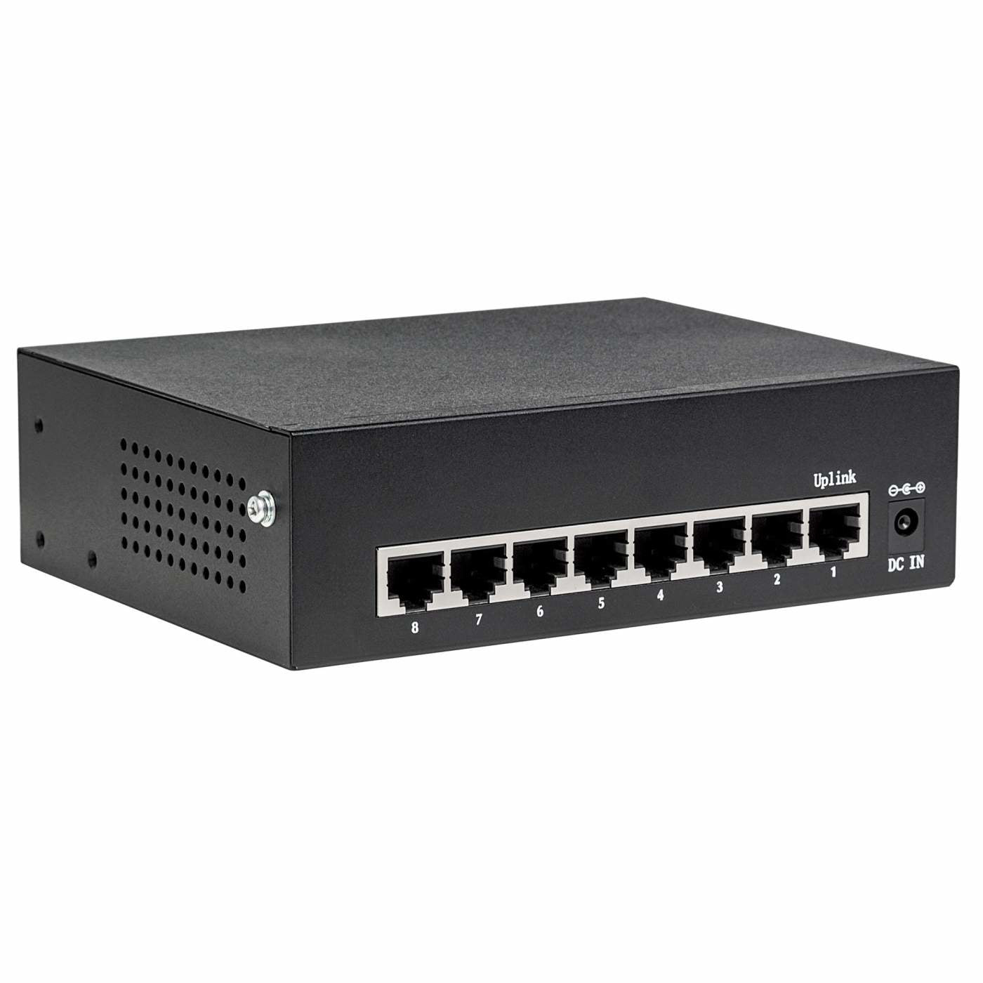 Intellinet 561204 commutateur réseau Géré Gigabit Ethernet (10/100/1000) Connexion Ethernet, supportant l'alimentation via ce port (PoE) Noir