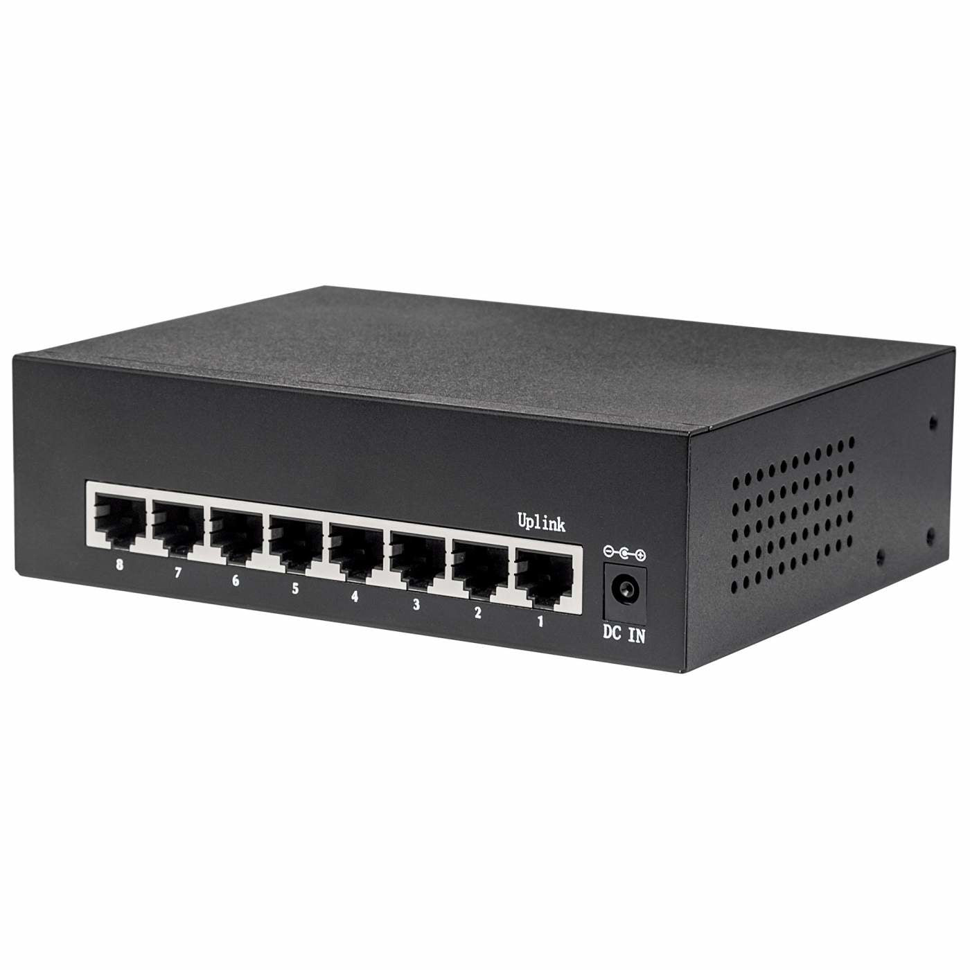 Intellinet 561204 commutateur réseau Géré Gigabit Ethernet (10/100/1000) Connexion Ethernet, supportant l'alimentation via ce port (PoE) Noir