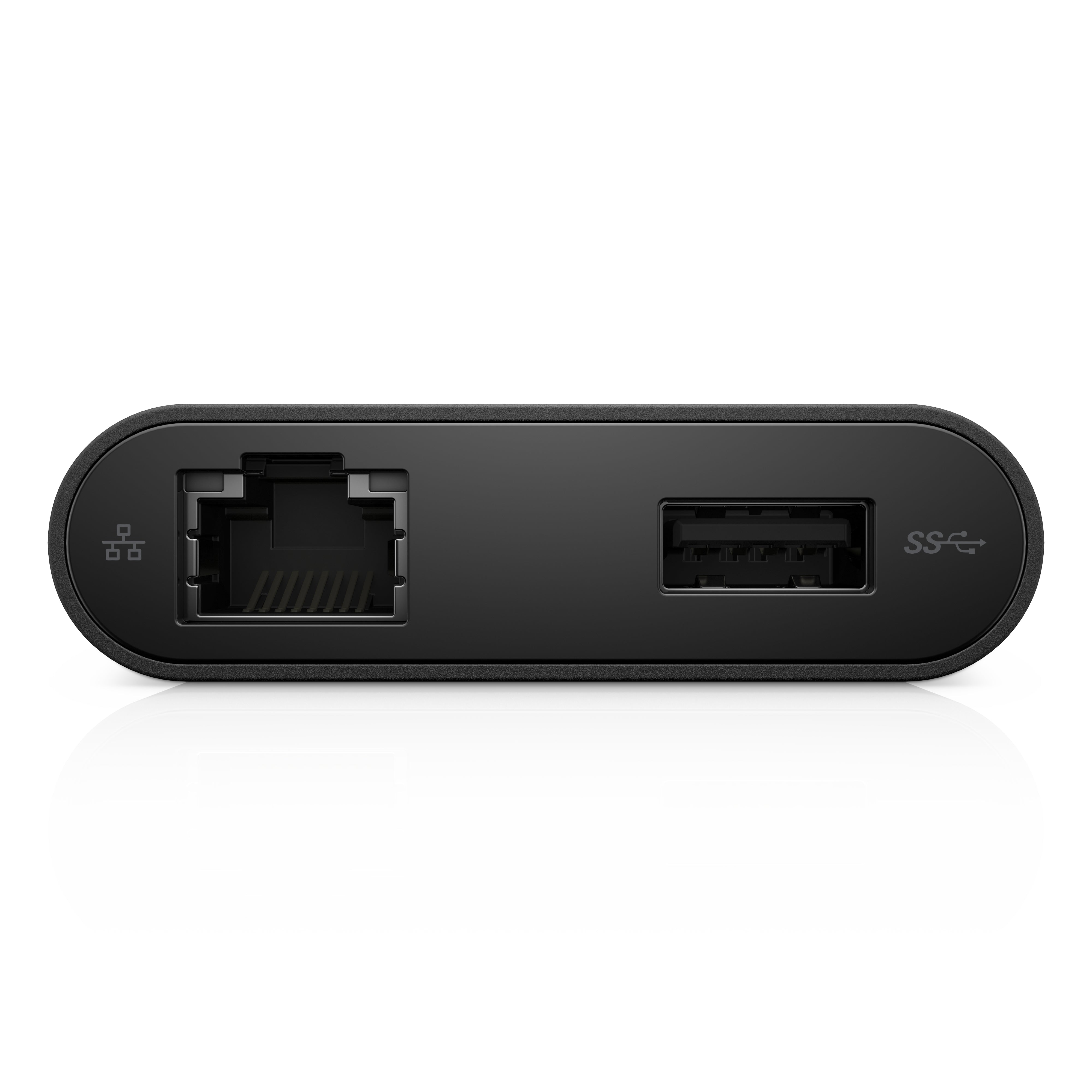 DELL DA200 Avec fil USB 3.2 Gen 1 (3.1 Gen 1) Type-C Noir