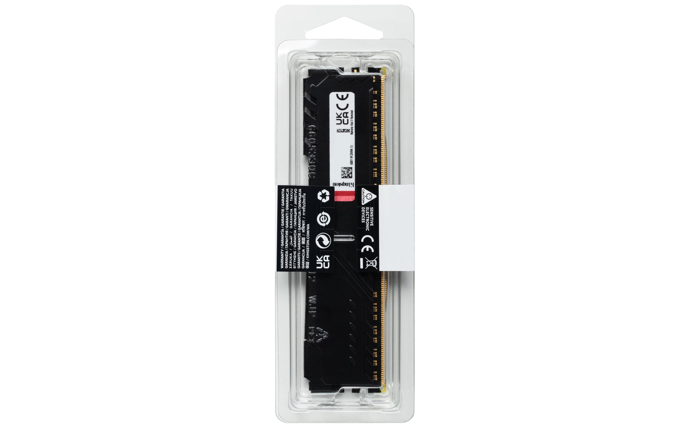 Kingston Technology FURY Beast 16Go 3200MT/s DDR4 CL16 DIMM 1Gx8 Black