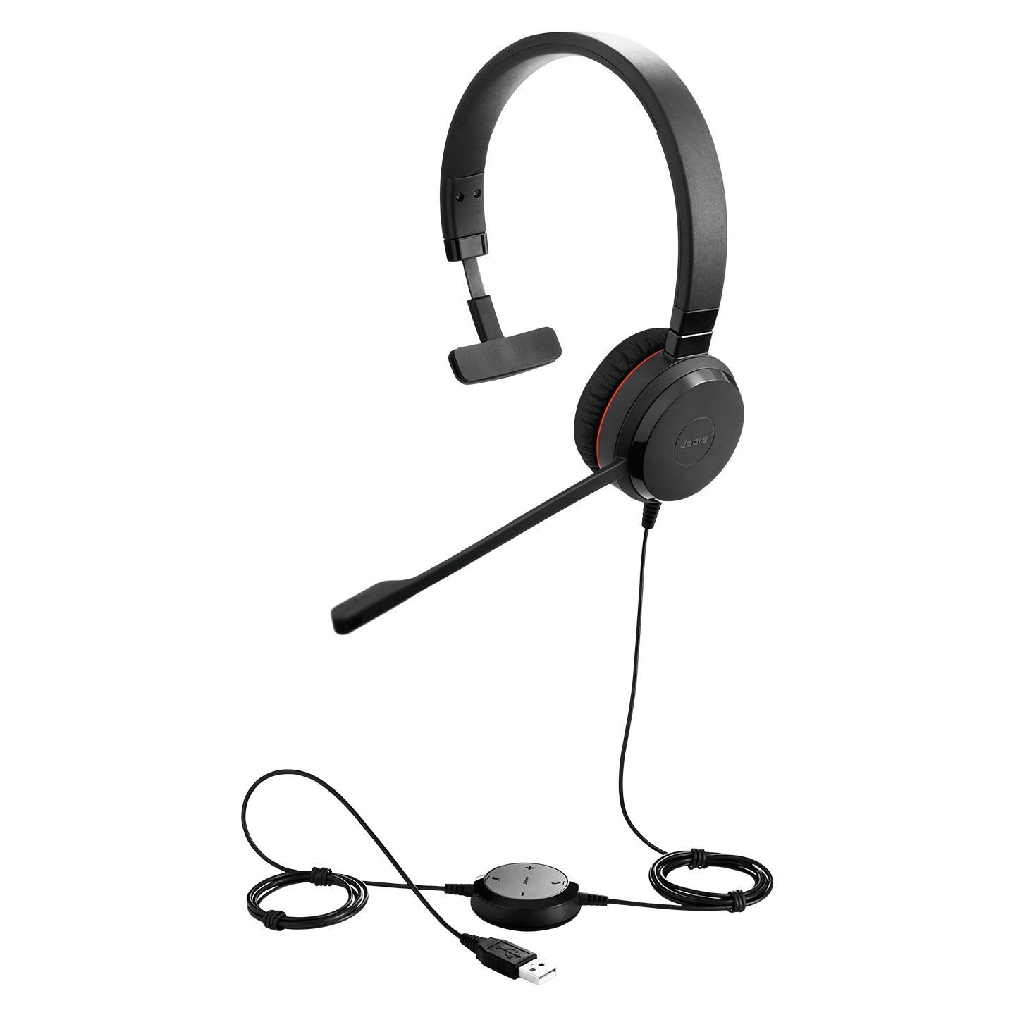 Jabra 4993-823-309 écouteur/casque Avec fil Arceau Bureau/Centre d'appels USB Type-A Noir