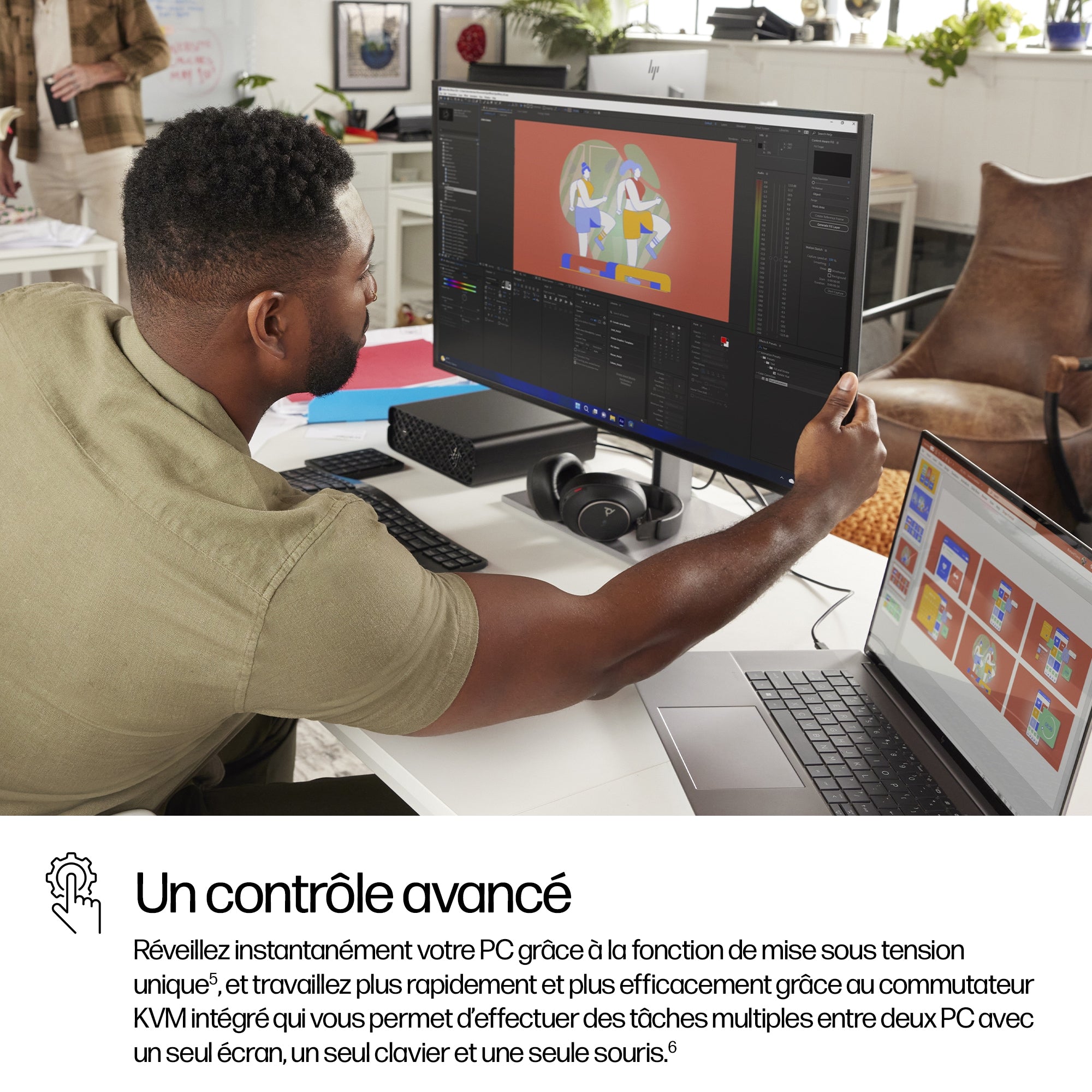 HP Écran 4K Thunderbolt 4 Série 7 Pro 31,5 pouces - 732pk