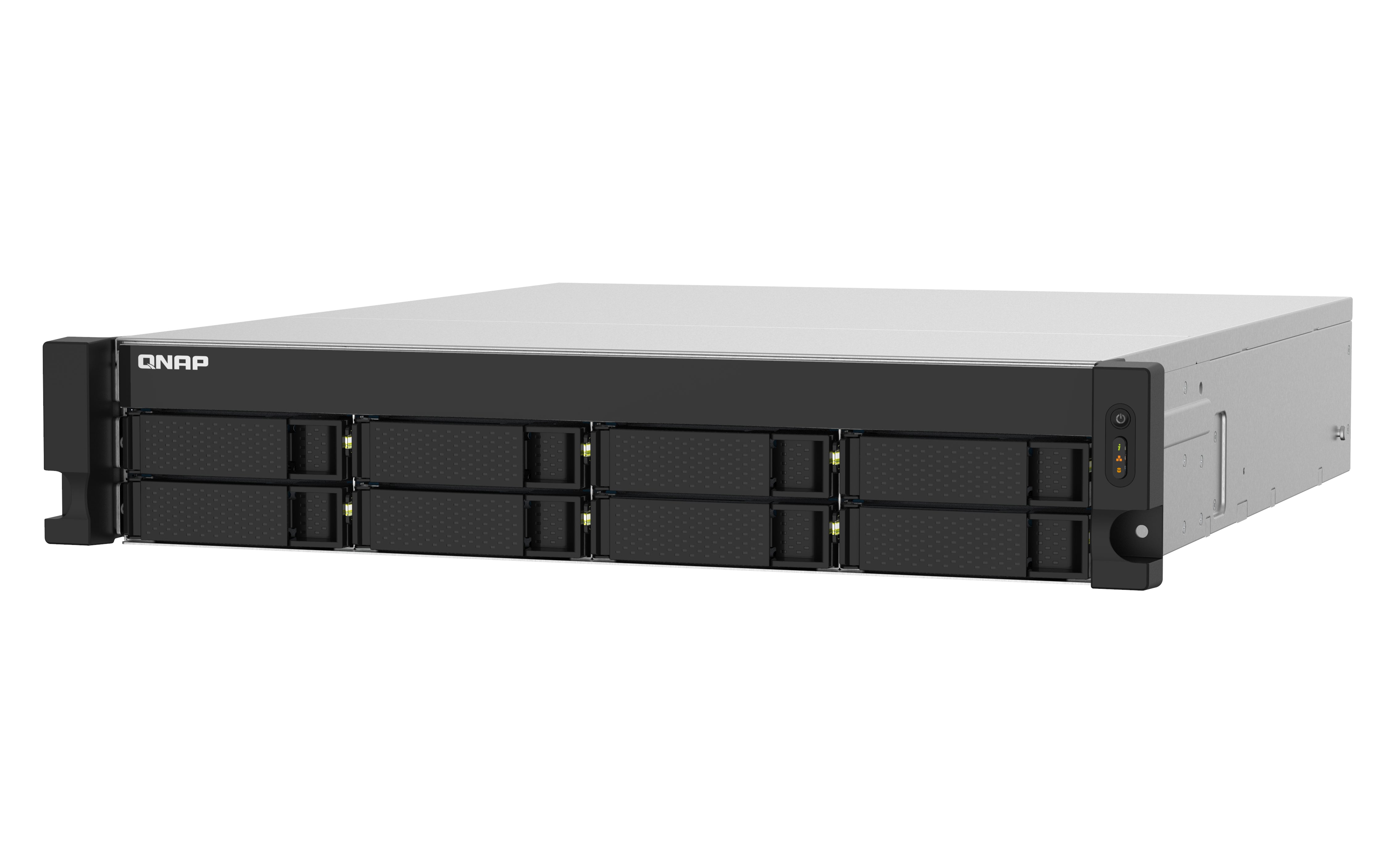 QNAP TS-832PXU NAS Rack (2 U) Annapurna Labs AL324 4 Go DDR4 0 To QNAP Turbo System Aluminium, Noir