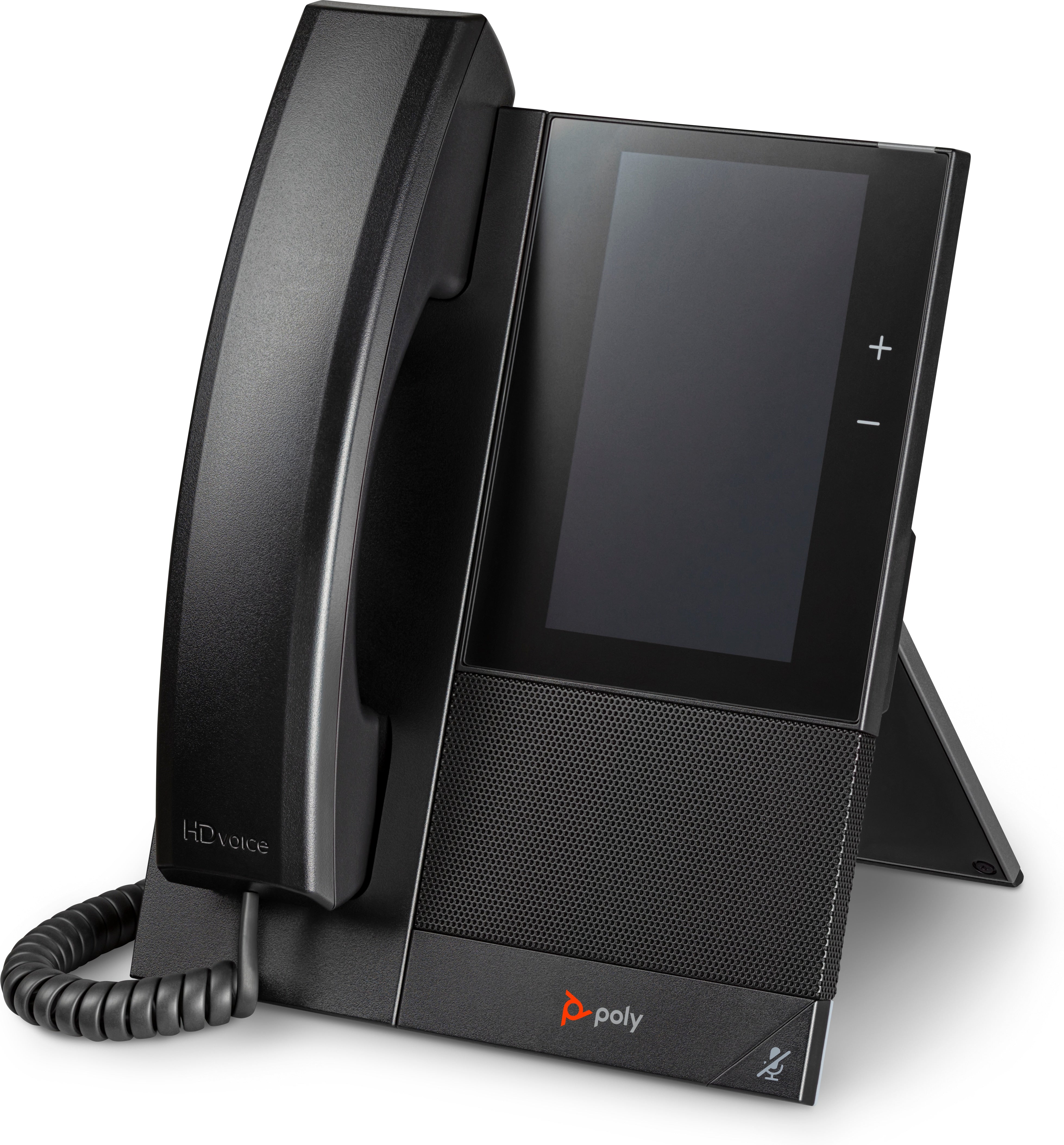 POLY Téléphone multimédia professionnel CCX 500 pour Microsoft Teams et compatible PoE