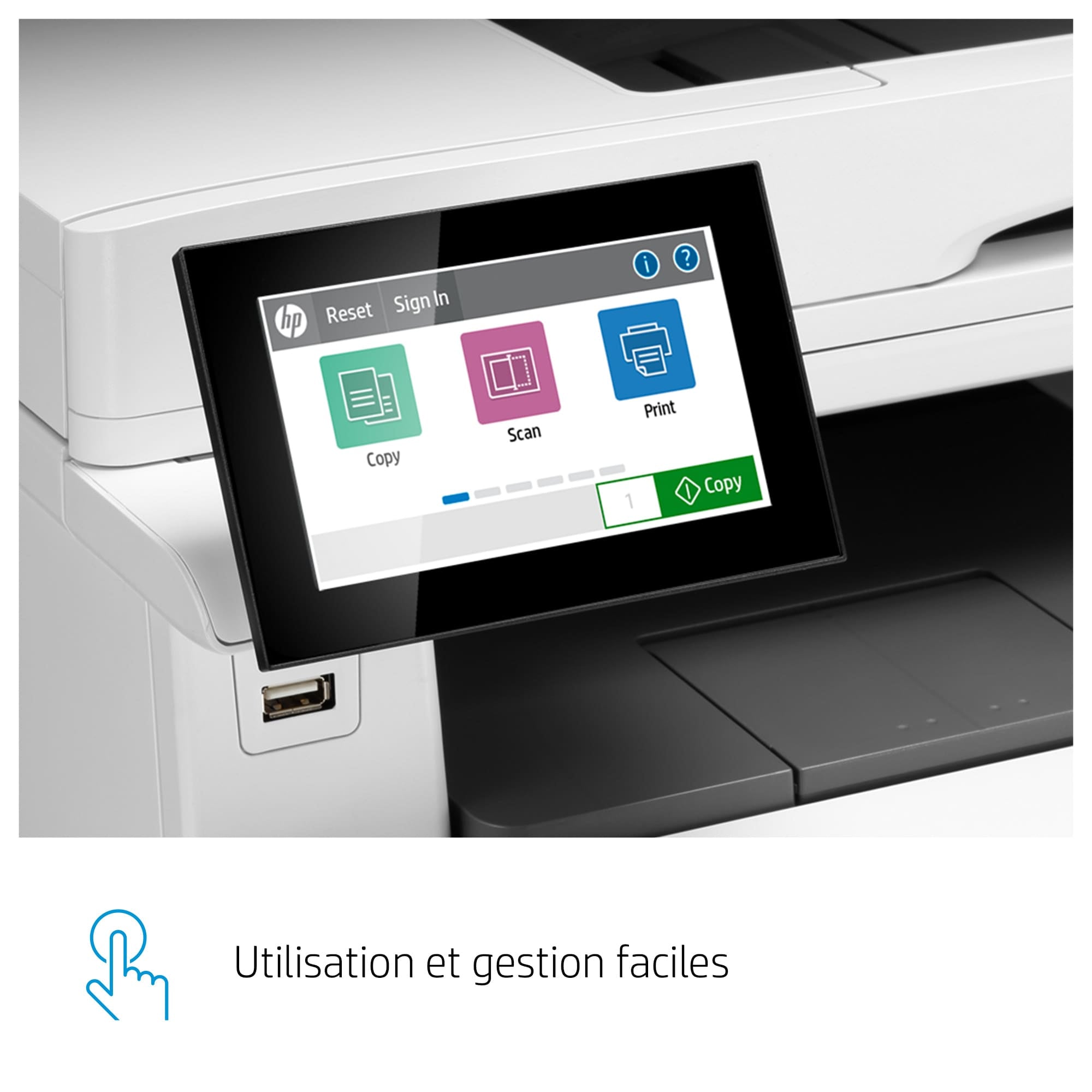 HP Color LaserJet Enterprise Imprimante multifonction couleur LaserJet Enterprise M480f