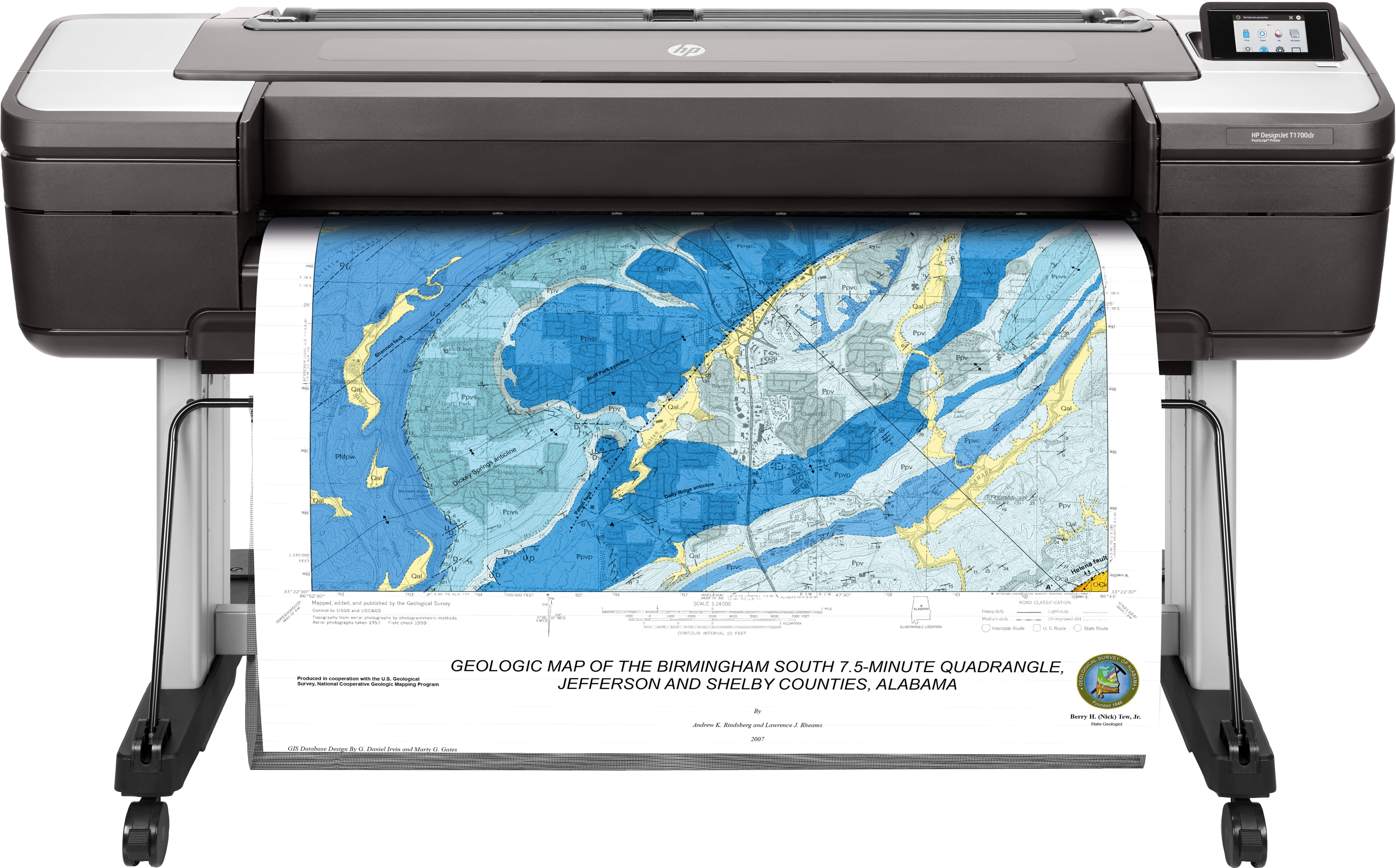 HP Designjet Imprimante PostScript T1700dr 44 pouces