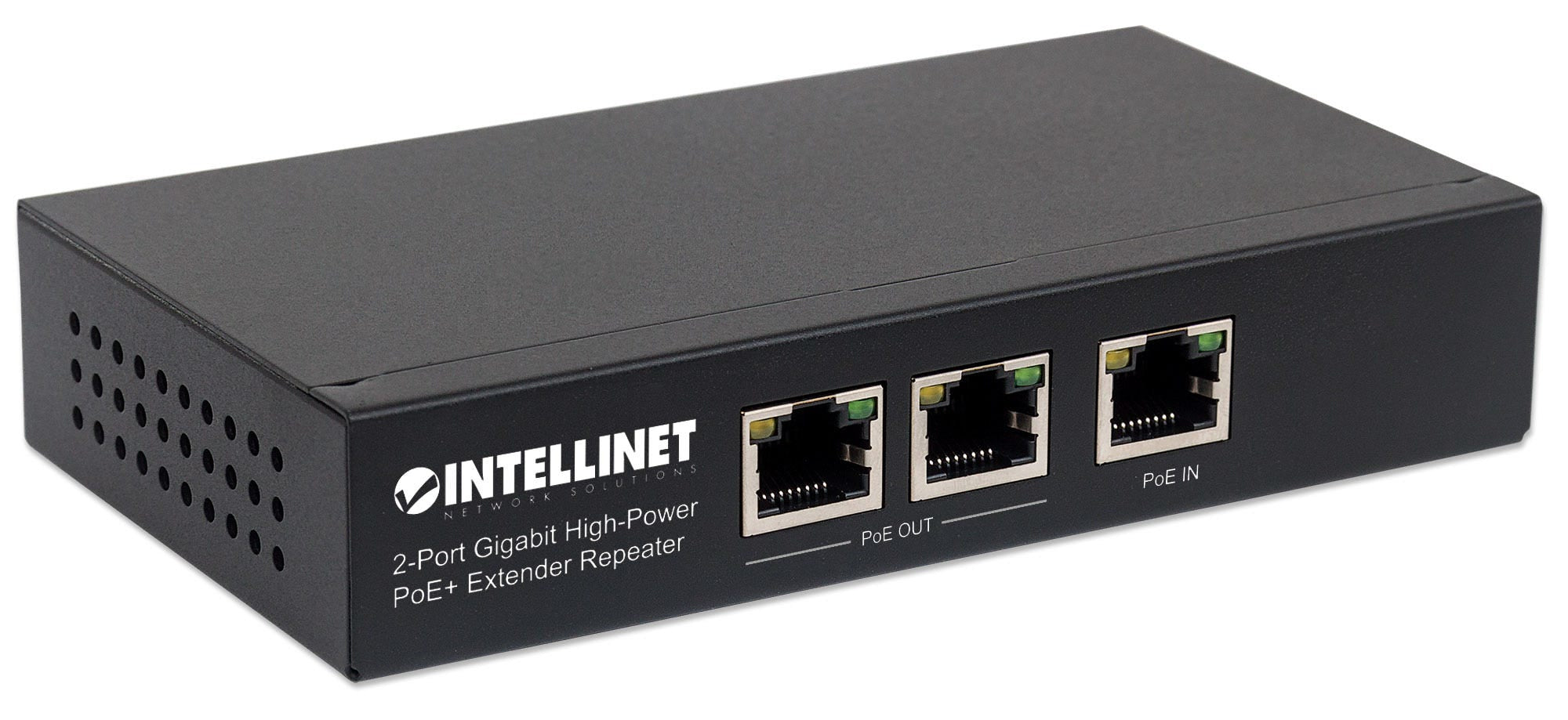 Intellinet 561266 commutateur réseau Non-géré Gigabit Ethernet (10/100/1000) Connexion Ethernet, supportant l'alimentation via ce port (PoE) Noir