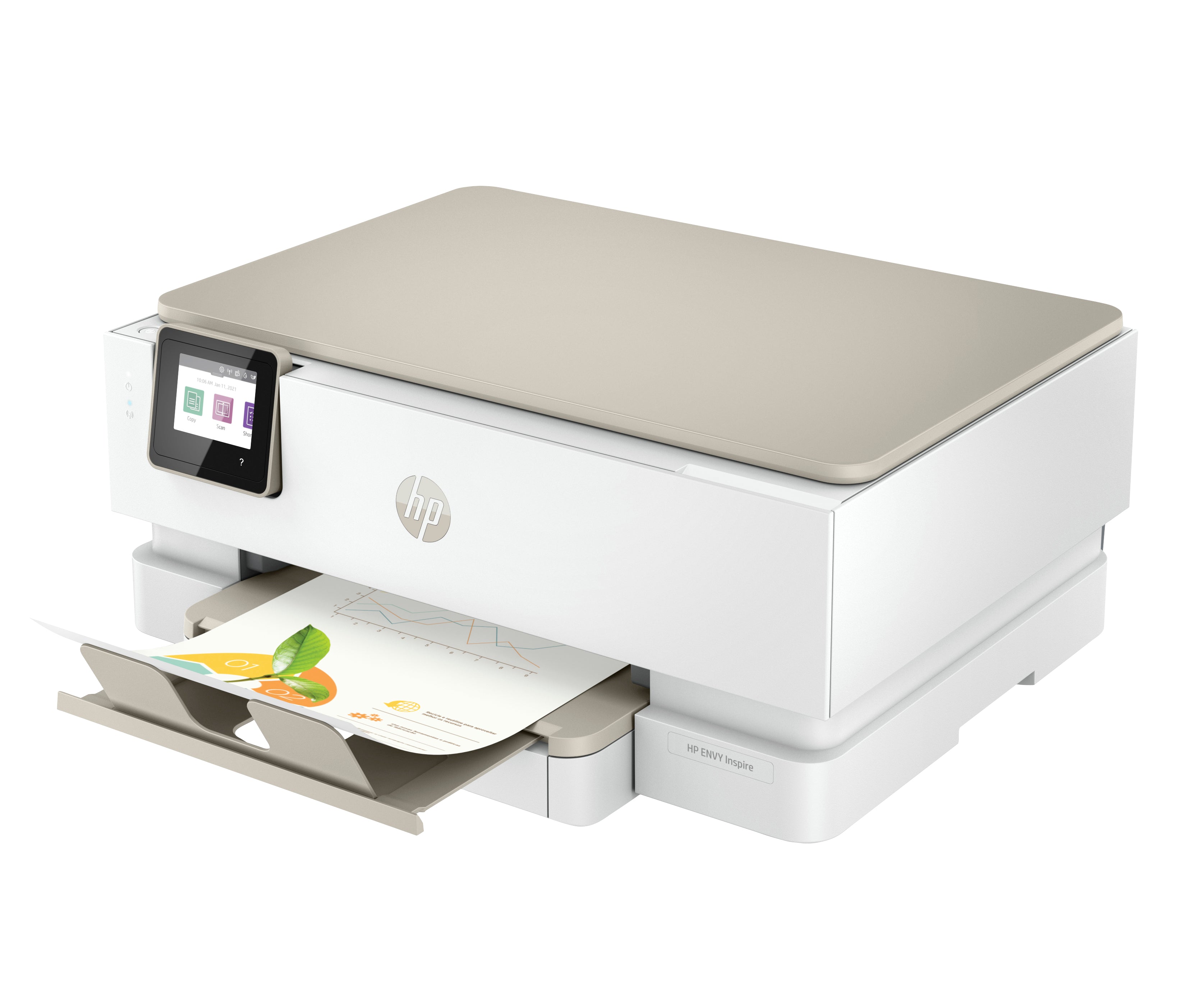 HP ENVY Inspire 7220e Sans fil All-in-One Couleur Imprimante, Instant Ink; copieur, scanner