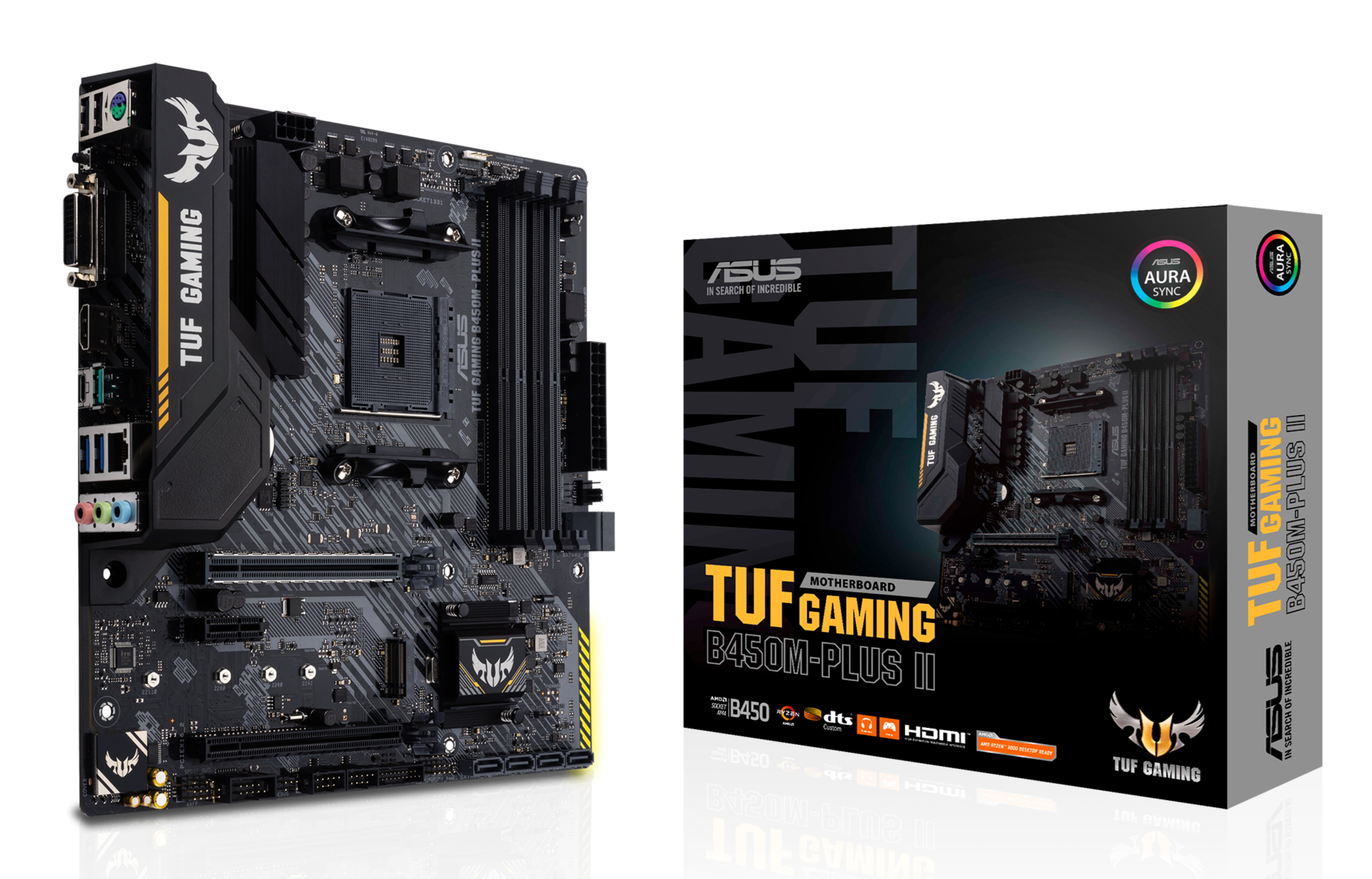 ASUS TUF Gaming B450M-Plus II AMD B450 Emplacement AM4 micro ATX