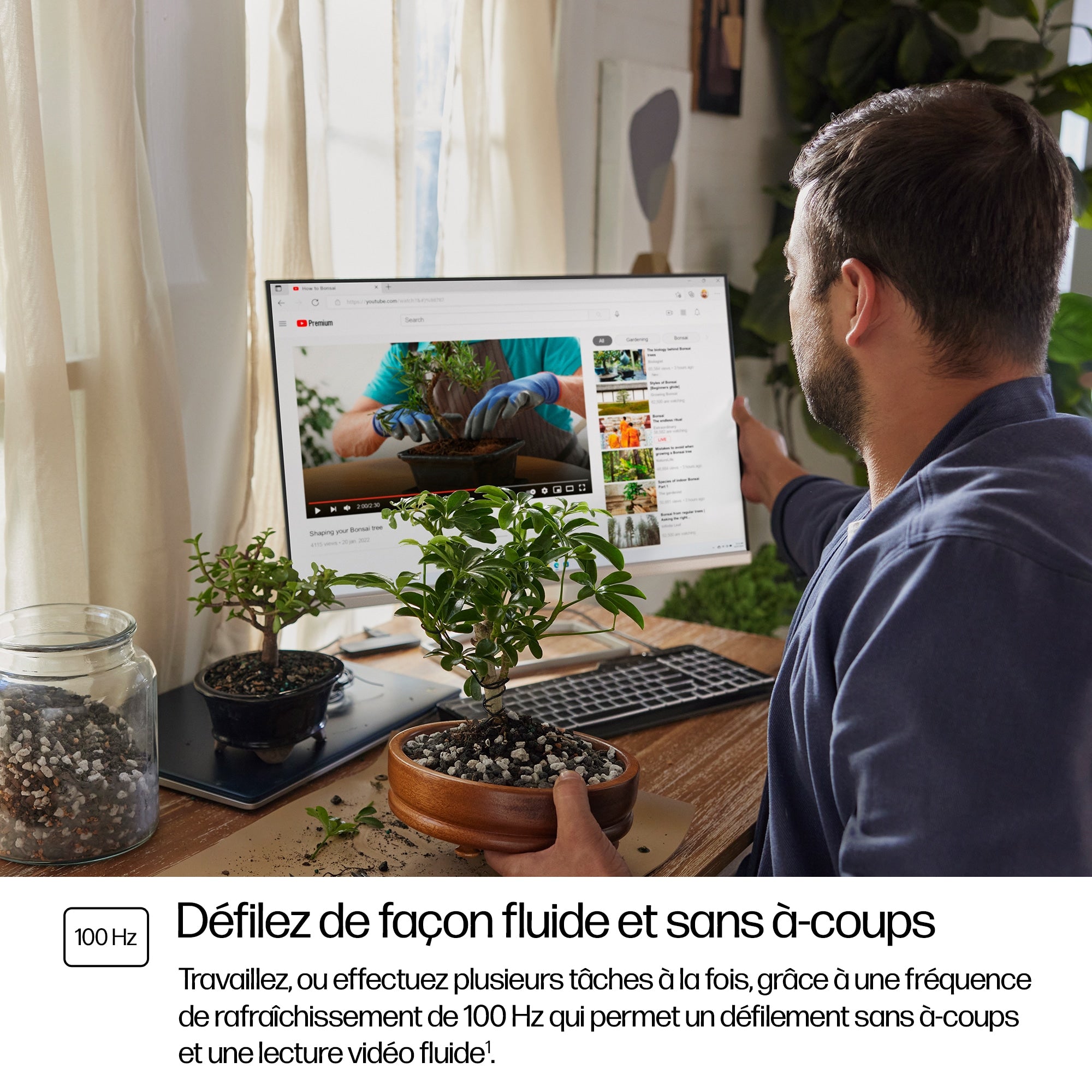 HP Series 5 27 inch FHD Monitor with Speakers - 527sa