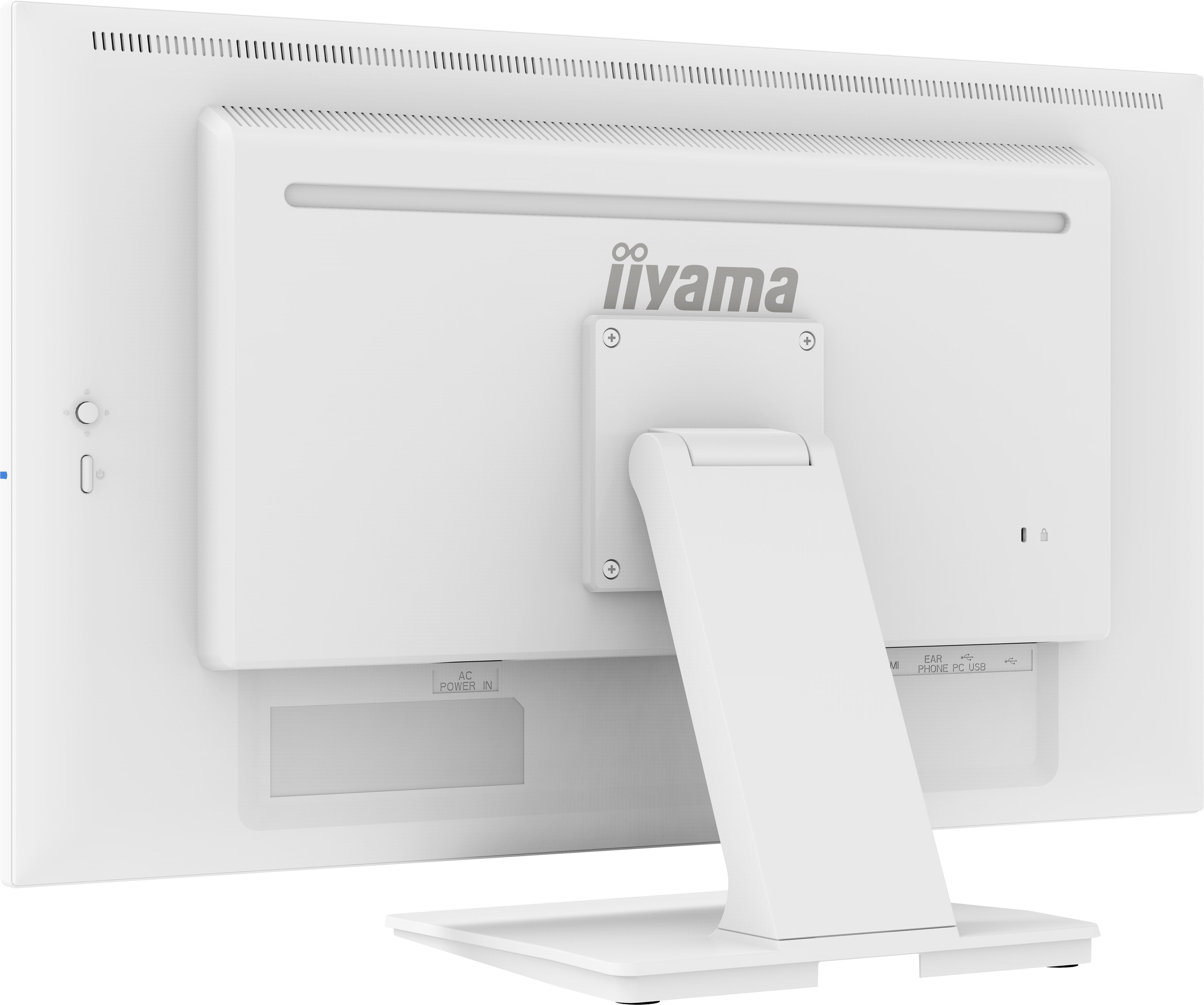 iiyama ProLite T2752MSC-W1 écran plat de PC 68,6 cm (27") 1920 x 1080 pixels Full HD LED Écran tactile Blanc