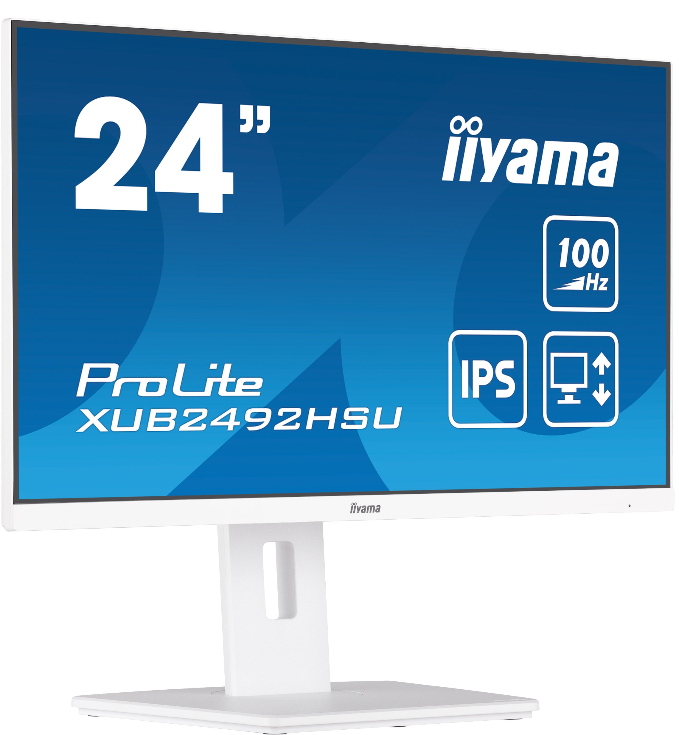 iiyama XUB2492HSU-W6 écran plat de PC 60,5 cm (23.8") 1920 x 1080 pixels Full HD LED Blanc