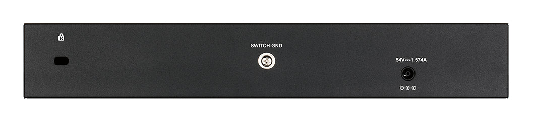 D-Link DGS-1210-10P Géré L2 Gigabit Ethernet (10/100/1000) Connexion Ethernet, supportant l'alimentation via ce port (PoE) 1U Noir