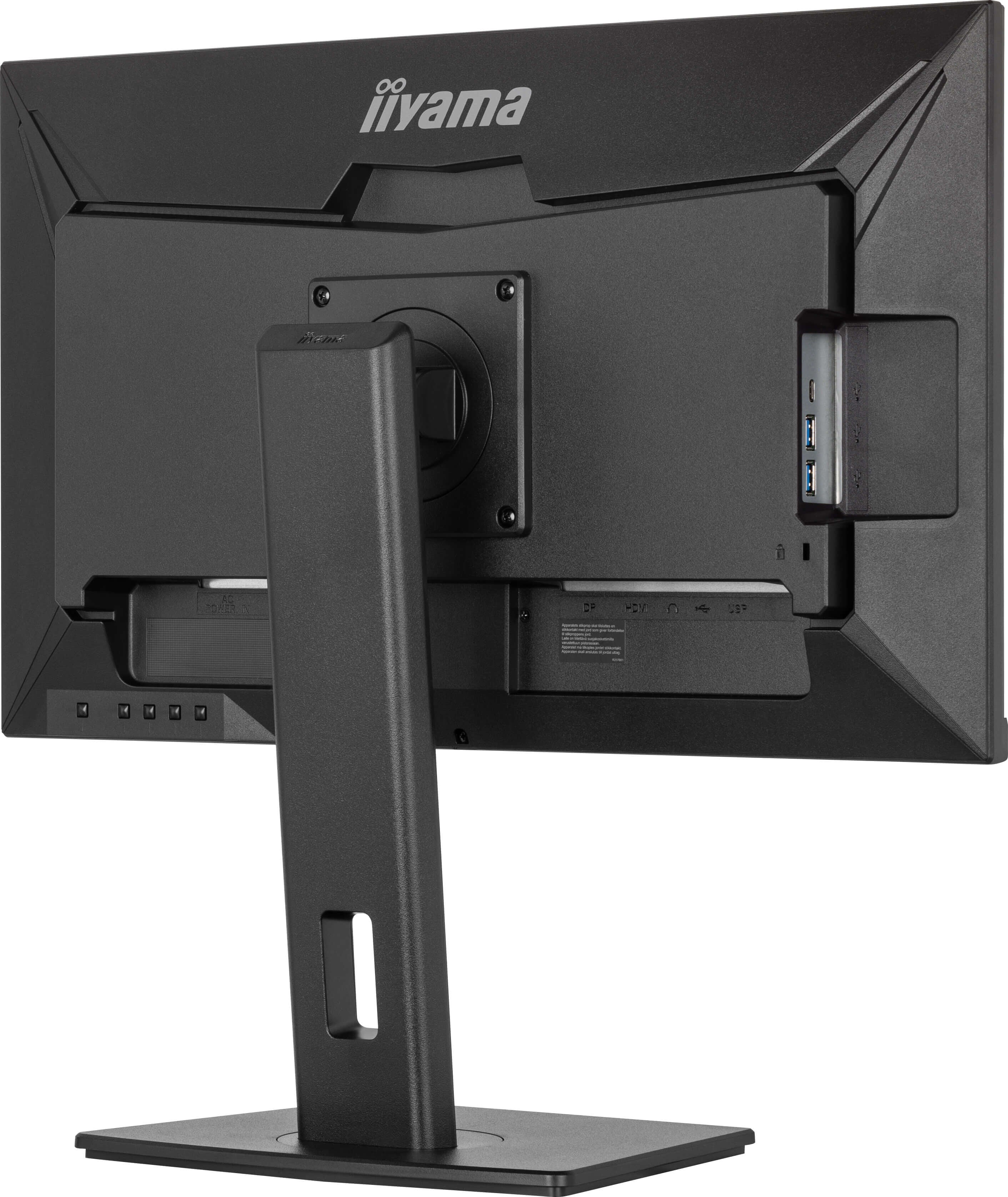iiyama ProLite XUB2492QSU-B1 écran plat de PC 60,5 cm (23.8") 2560 x 1440 pixels Quad HD LED Noir