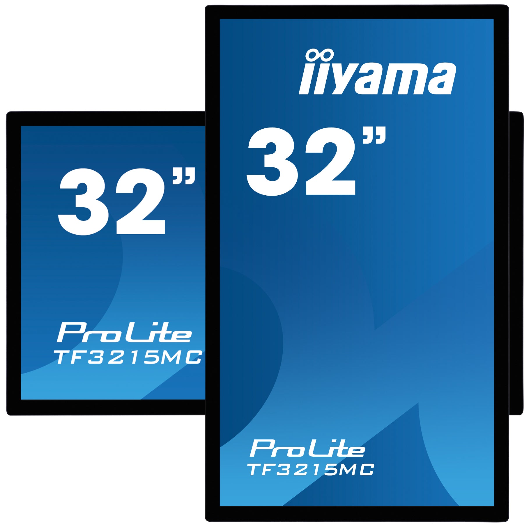 iiyama ProLite TF3215MC-B2 écran plat de PC 80 cm (31.5") 1920 x 1080 pixels Full HD LED Écran tactile Kiosque Noir