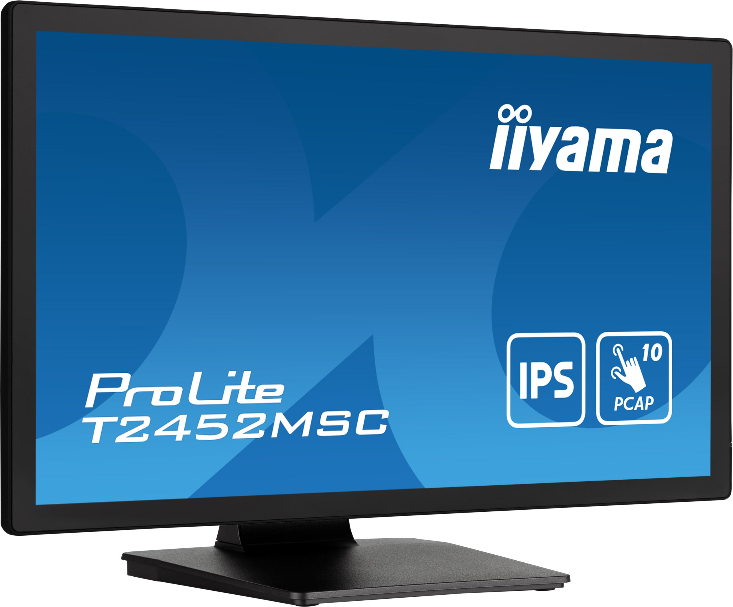 iiyama ProLite T2452MSC-B1 écran plat de PC 60,5 cm (23.8") 1920 x 1080 pixels Full HD LCD Écran tactile Multi-utilisateur Noir