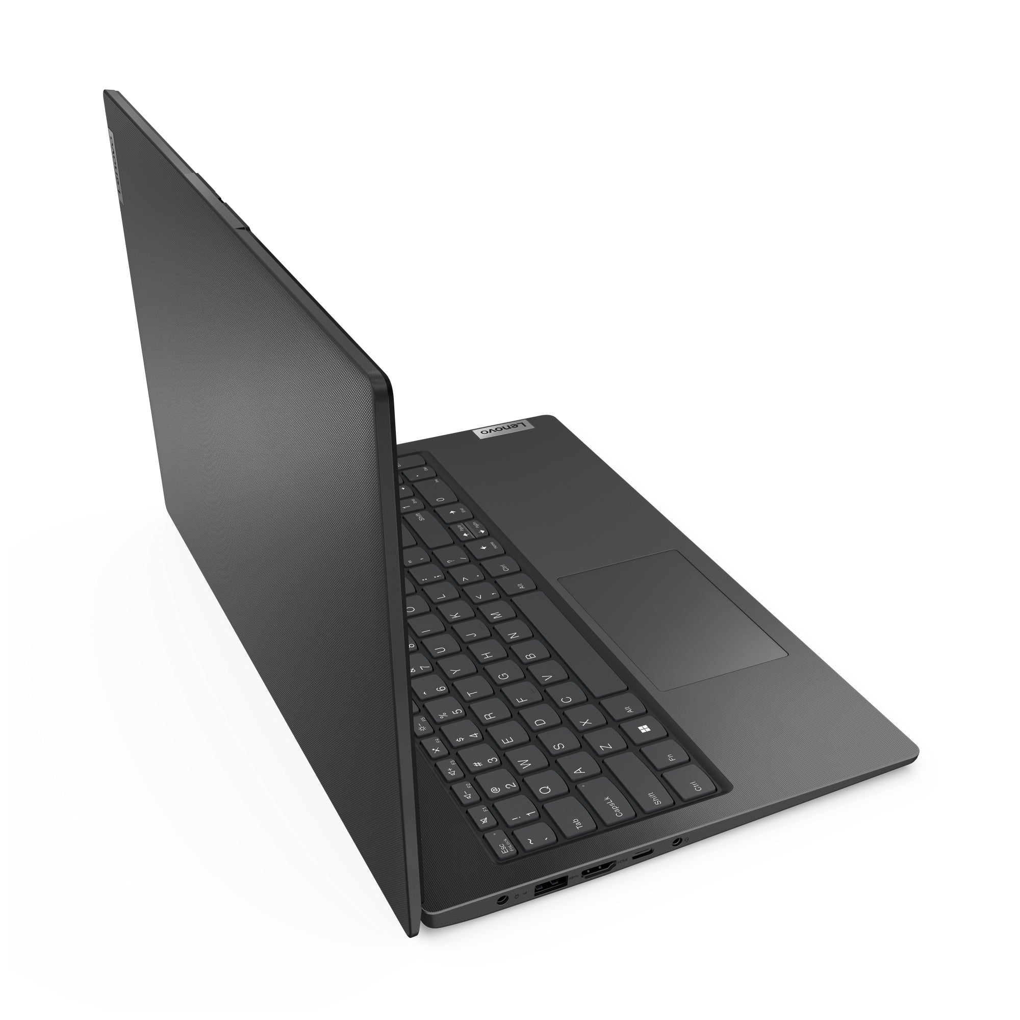 Lenovo V15 G4 AMN AMD Ryzen™ 5 7520U Ordinateur portable 39,6 cm (15.6") Full HD 16 Go LPDDR5-SDRAM 512 Go SSD Wi-Fi 5 (802.11ac) Windows 11 Pro Allemand Noir