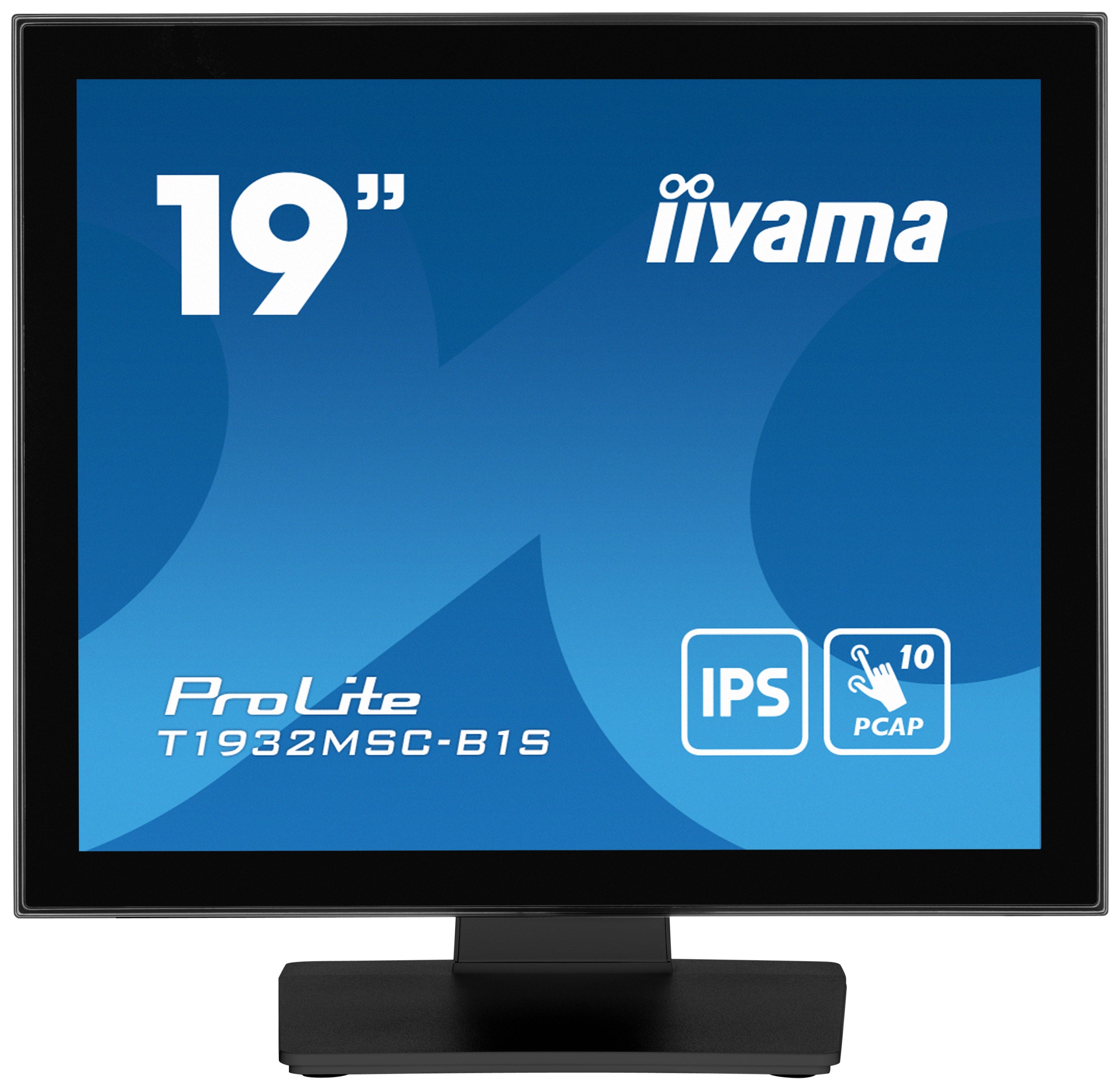 iiyama ProLite T1932MSC-B1S écran plat de PC 48,3 cm (19") 1280 x 1024 pixels Full HD LED Écran tactile Dessus de table Noir