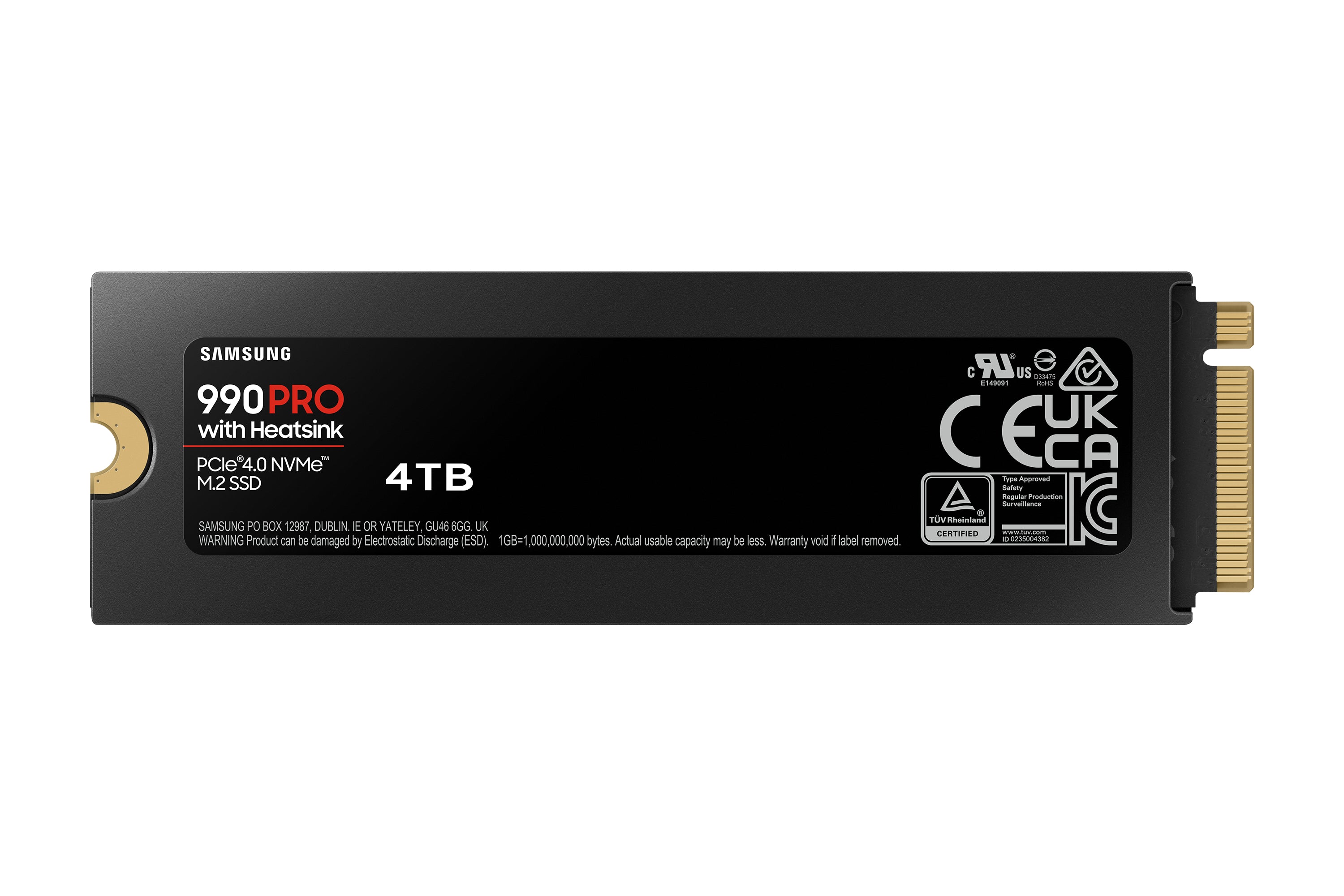 Samsung 990 Pro 4 To M.2 PCI Express 4.0 NVMe V-NAND TLC