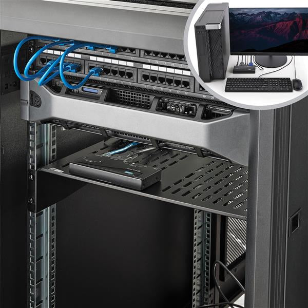 StarTech.com Extendeur Prolongateur de Console KVM de 150m sur Cat5 avec VGA et USB