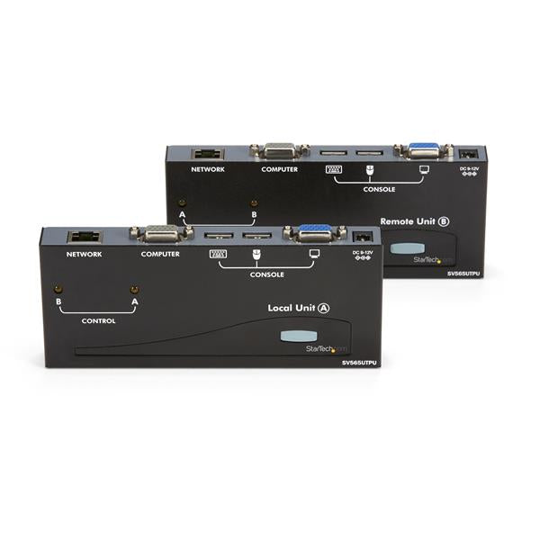 StarTech.com Extendeur Prolongateur de Console KVM de 150m sur Cat5 avec VGA et USB