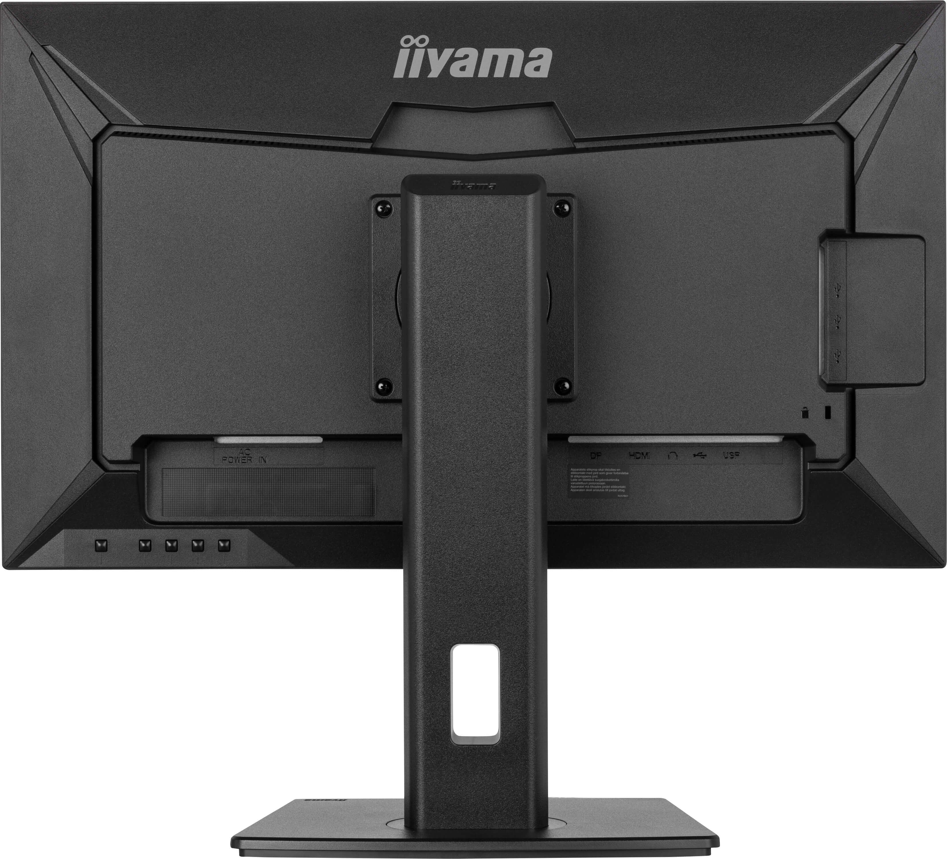 iiyama ProLite XUB2492QSU-B1 écran plat de PC 60,5 cm (23.8") 2560 x 1440 pixels Quad HD LED Noir