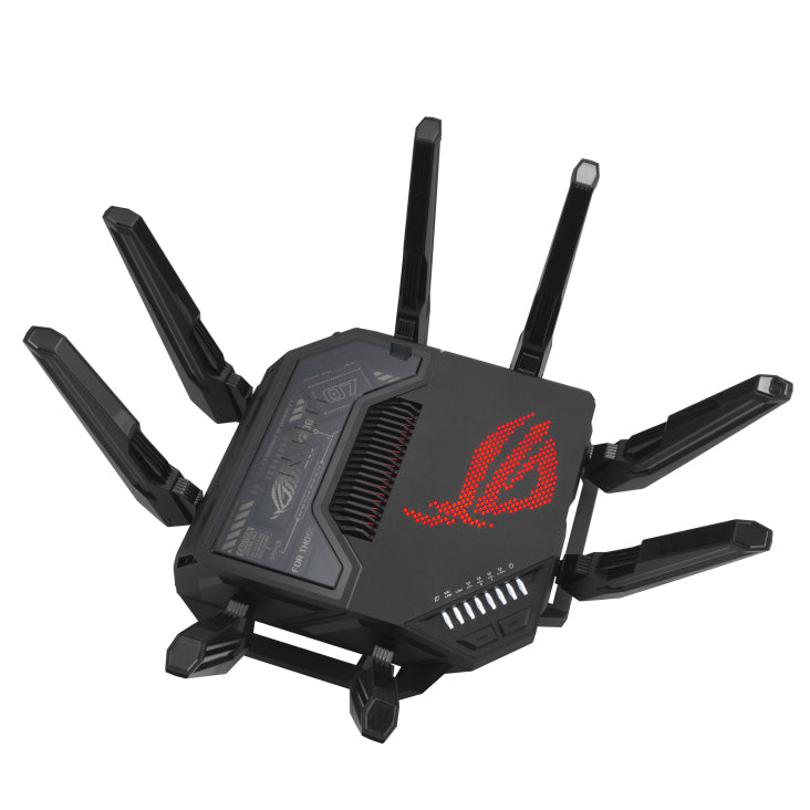 ASUS ROG Rapture GT-BE98 routeur sans fil 10 Gigabit Ethernet Quad-band (2.4 GHz / 5 GHz-1 / 5 GHz-2 / 6 GHz) Noir