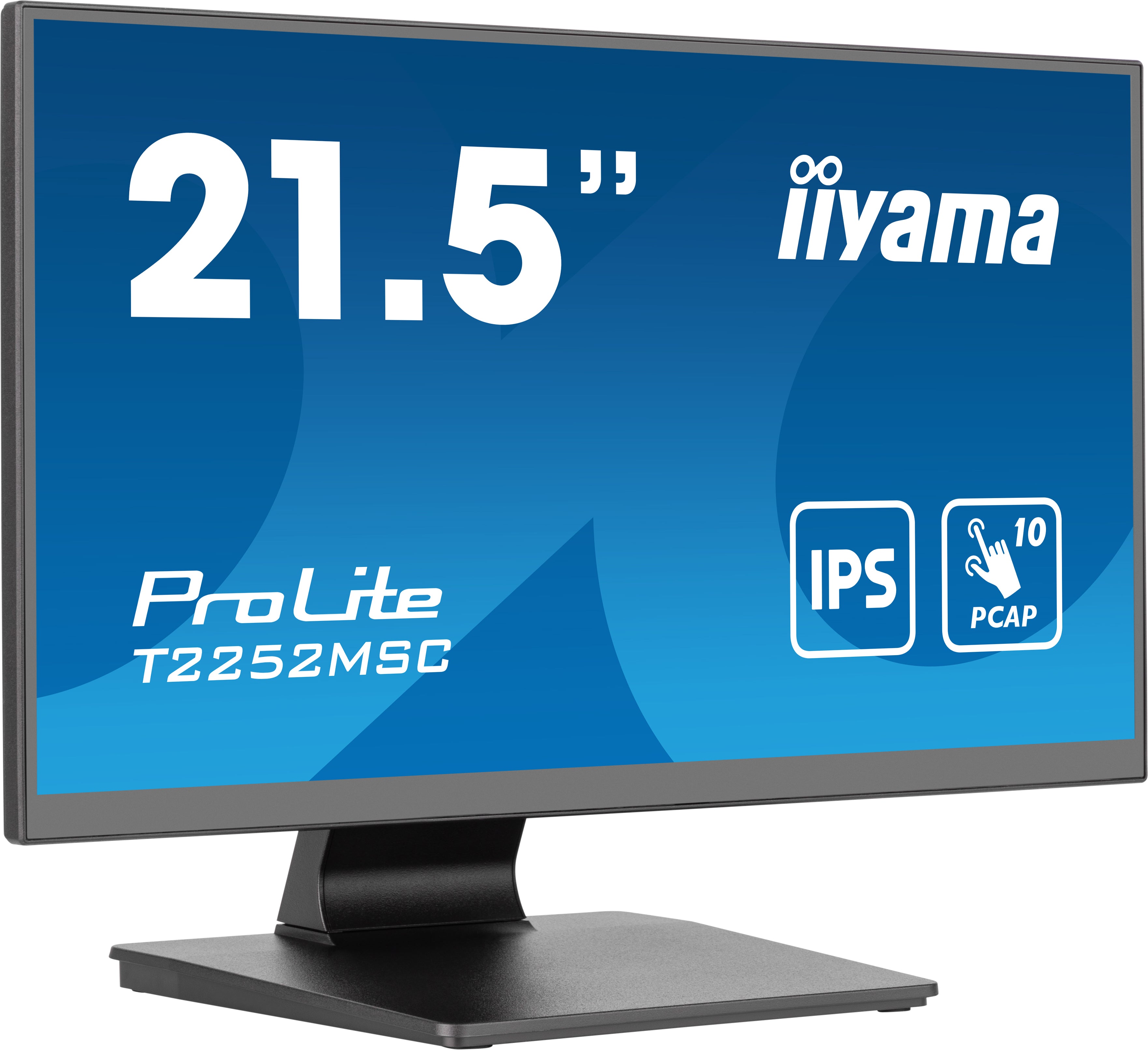 iiyama ProLite T2252MSC-B2 écran plat de PC 54,6 cm (21.5") 1920 x 1080 pixels Full HD LCD Écran tactile Noir