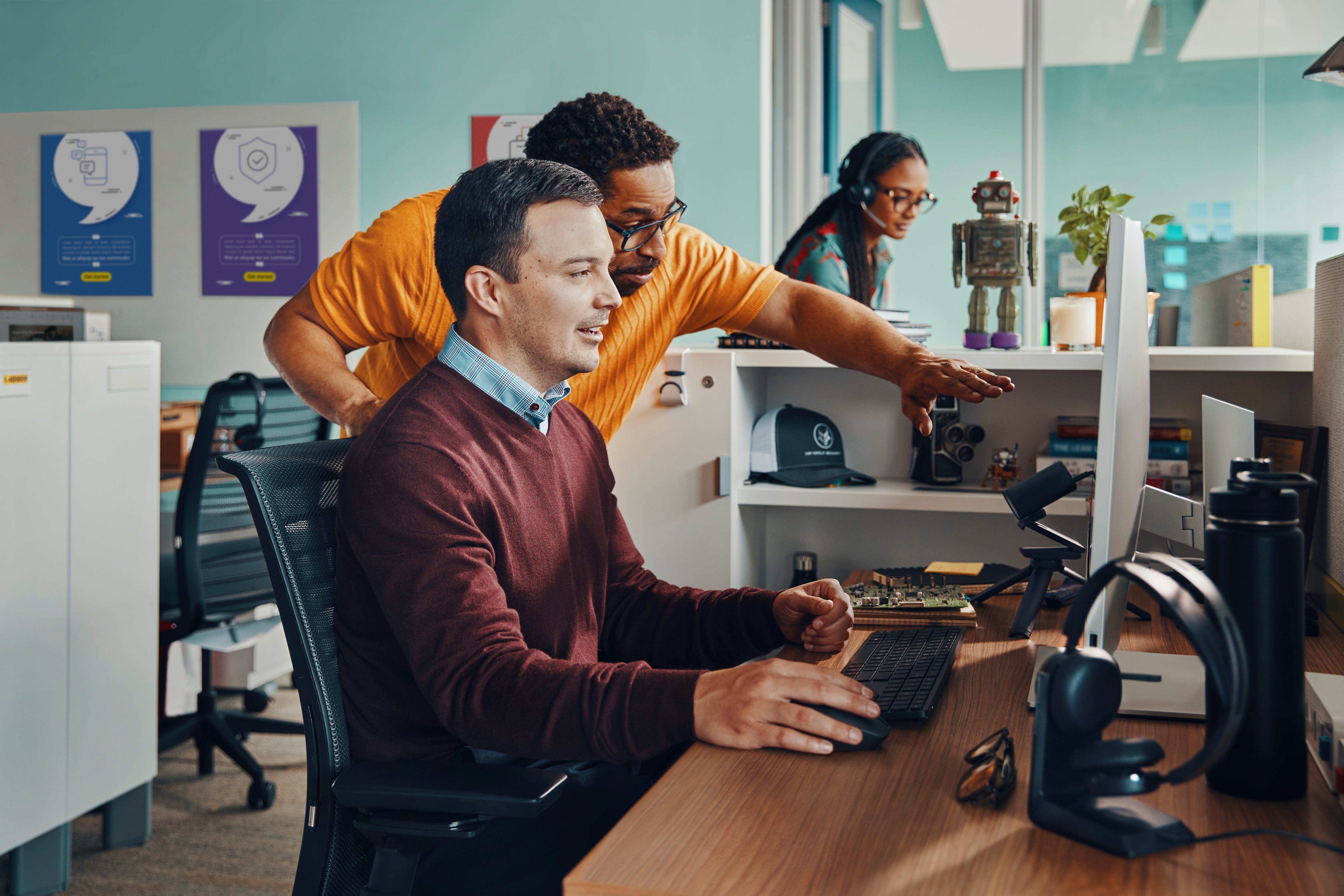 POLY Micro-casque Voyager Focus 2 USB-A Certifié Microsoft Teams