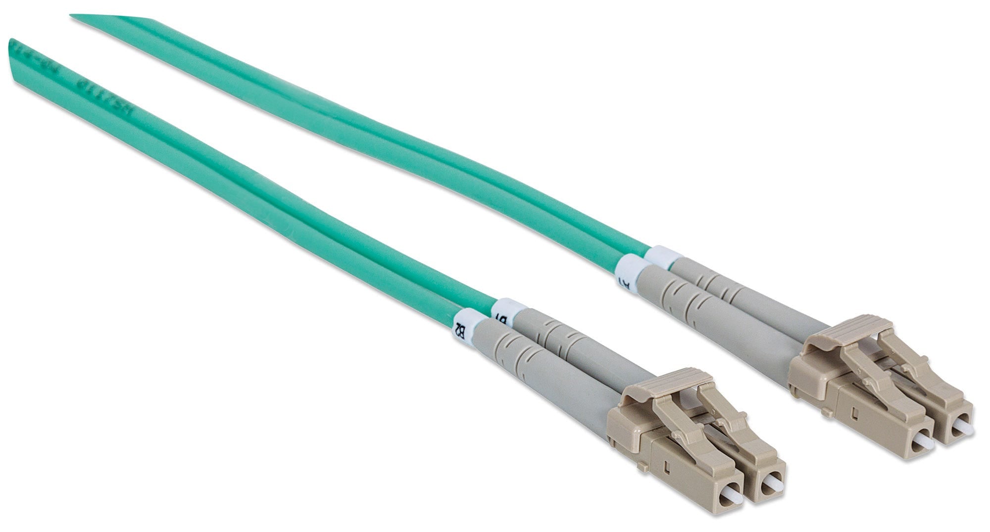 Intellinet 750134 câble InfiniBand et à fibres optiques 2 m LC Couleur aqua