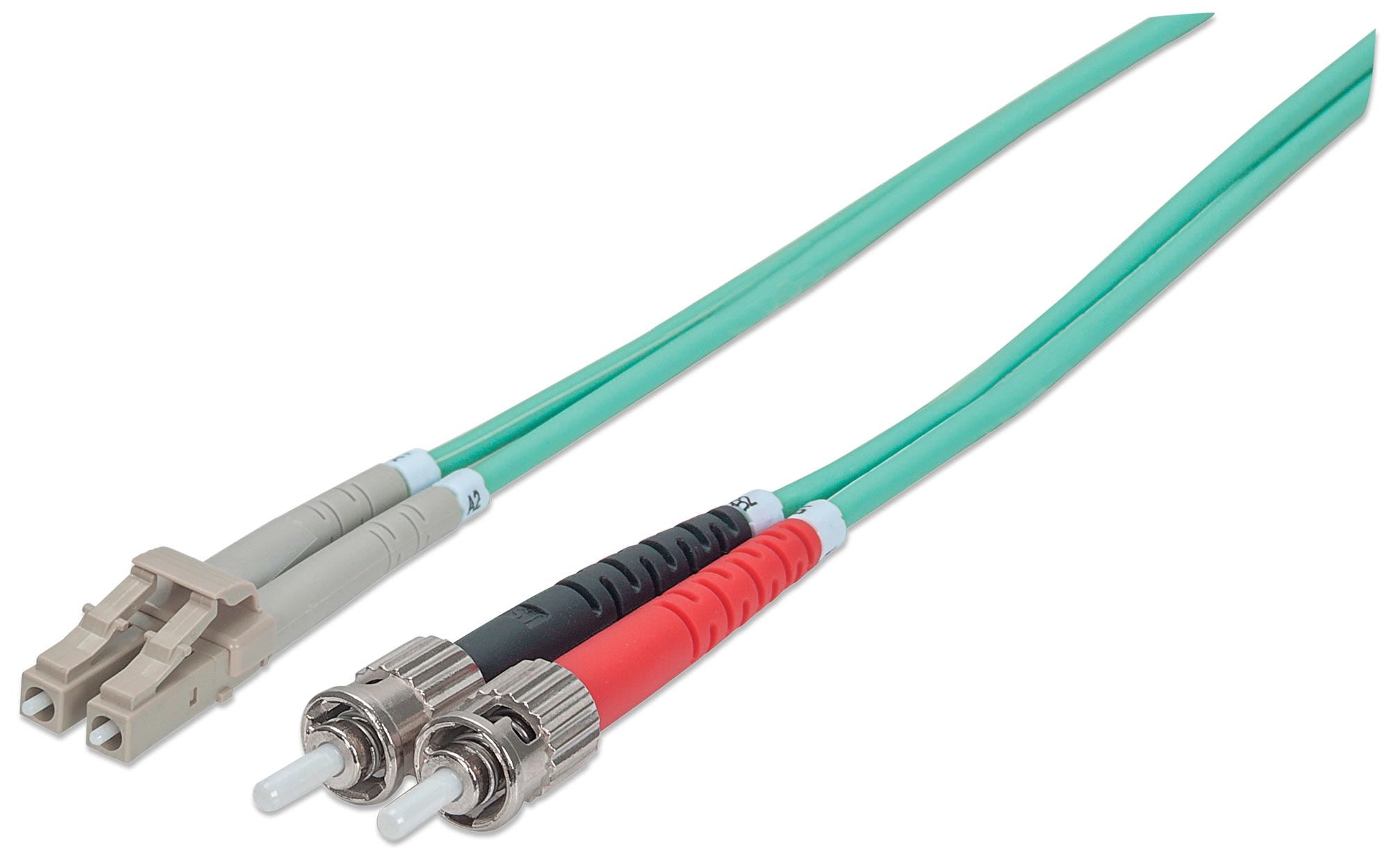 Intellinet 751131 câble InfiniBand et à fibres optiques 5 m ST LC Couleur aqua