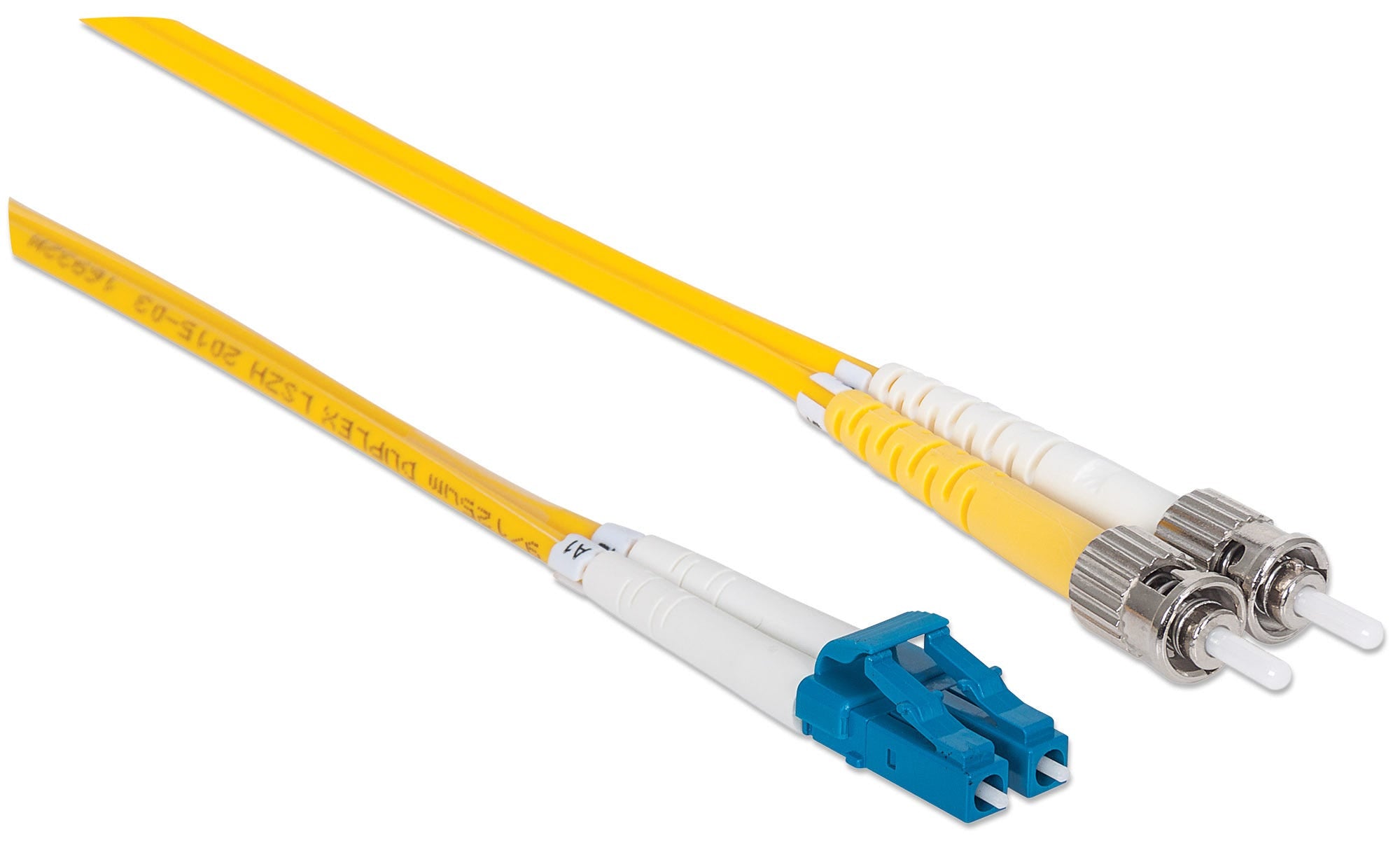 Intellinet 750011 câble InfiniBand et à fibres optiques 2 m LC ST Jaune