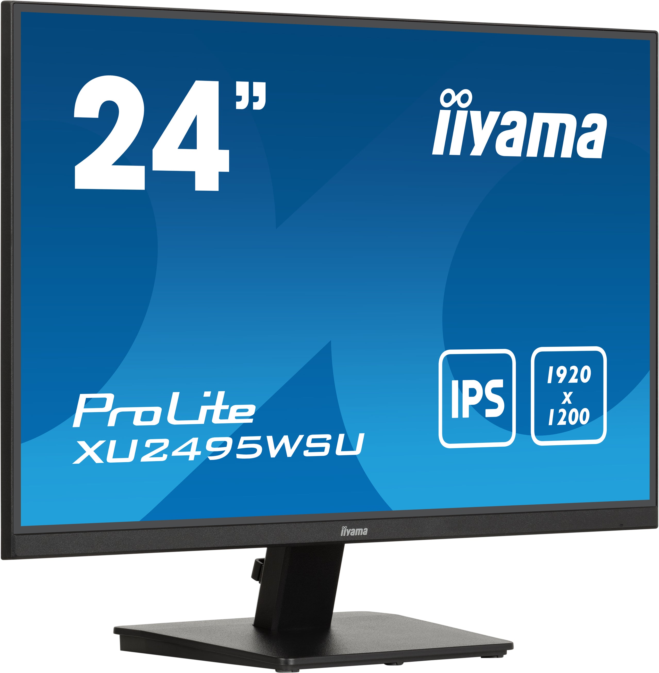iiyama ProLite XU2495WSU-B7 écran plat de PC 61 cm (24") 1920 x 1200 pixels 4K Ultra HD LED Noir