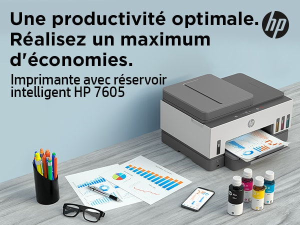 HP Smart Tank Imprimante tout-en-un 7605