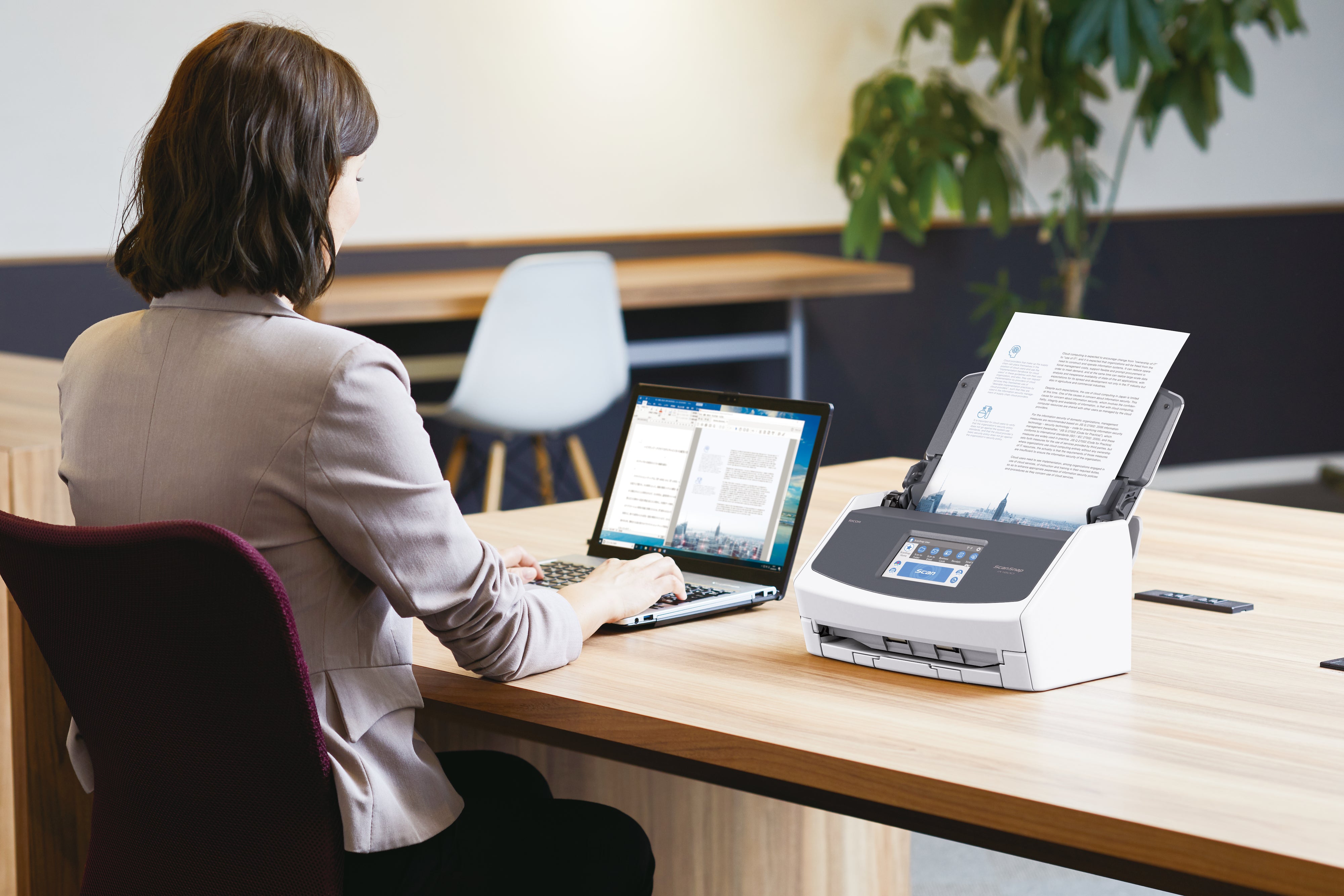 Ricoh ScanSnap iX1600 Numériseur chargeur automatique de documents (adf) + chargeur manuel 600 x 600 DPI A4 Blanc