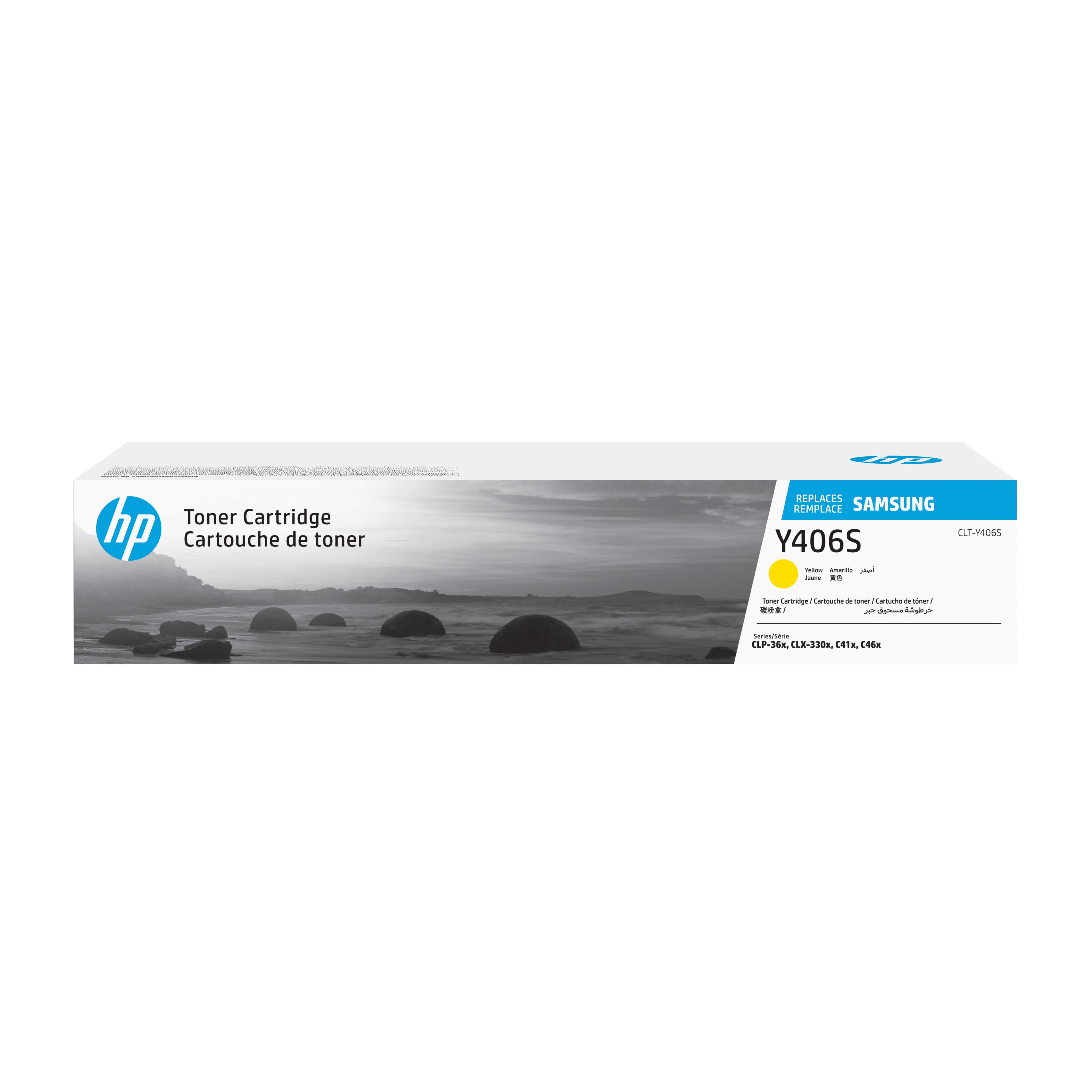 Samsung CLT-Y406S Toner jaune authentique