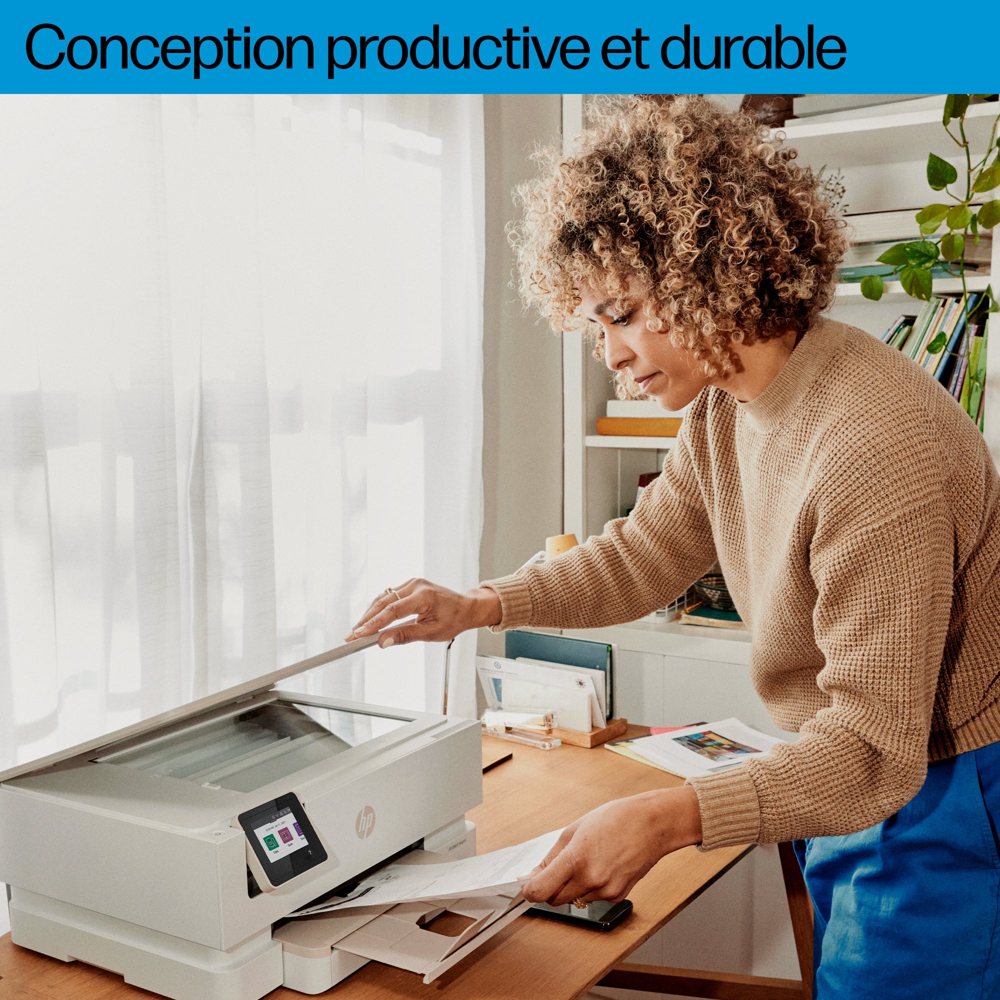 HP ENVY Inspire 7221e Sans fil All-in-One Couleur Imprimante, Instant Ink; Impression photo