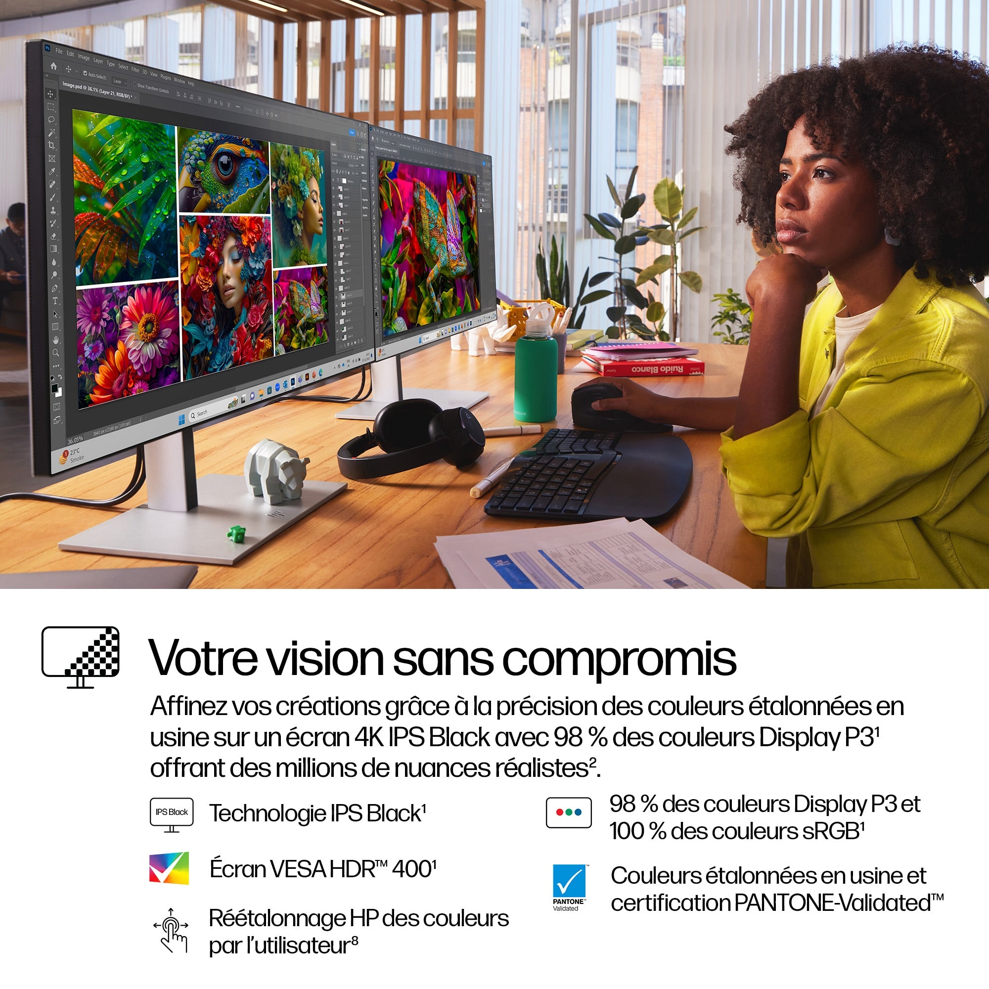 HP Écran 4K Thunderbolt 4 Series 7 Pro 27 pouces - 727pk