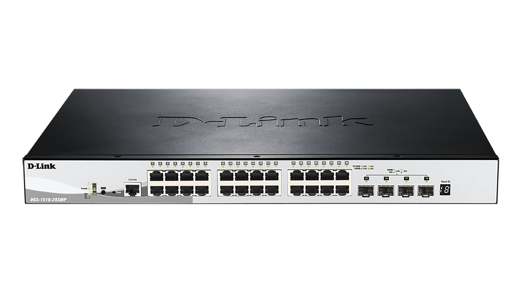 D-Link DGS-1510-20/E commutateur réseau Géré L2/L3 Gigabit Ethernet (10/100/1000) 1U Gris