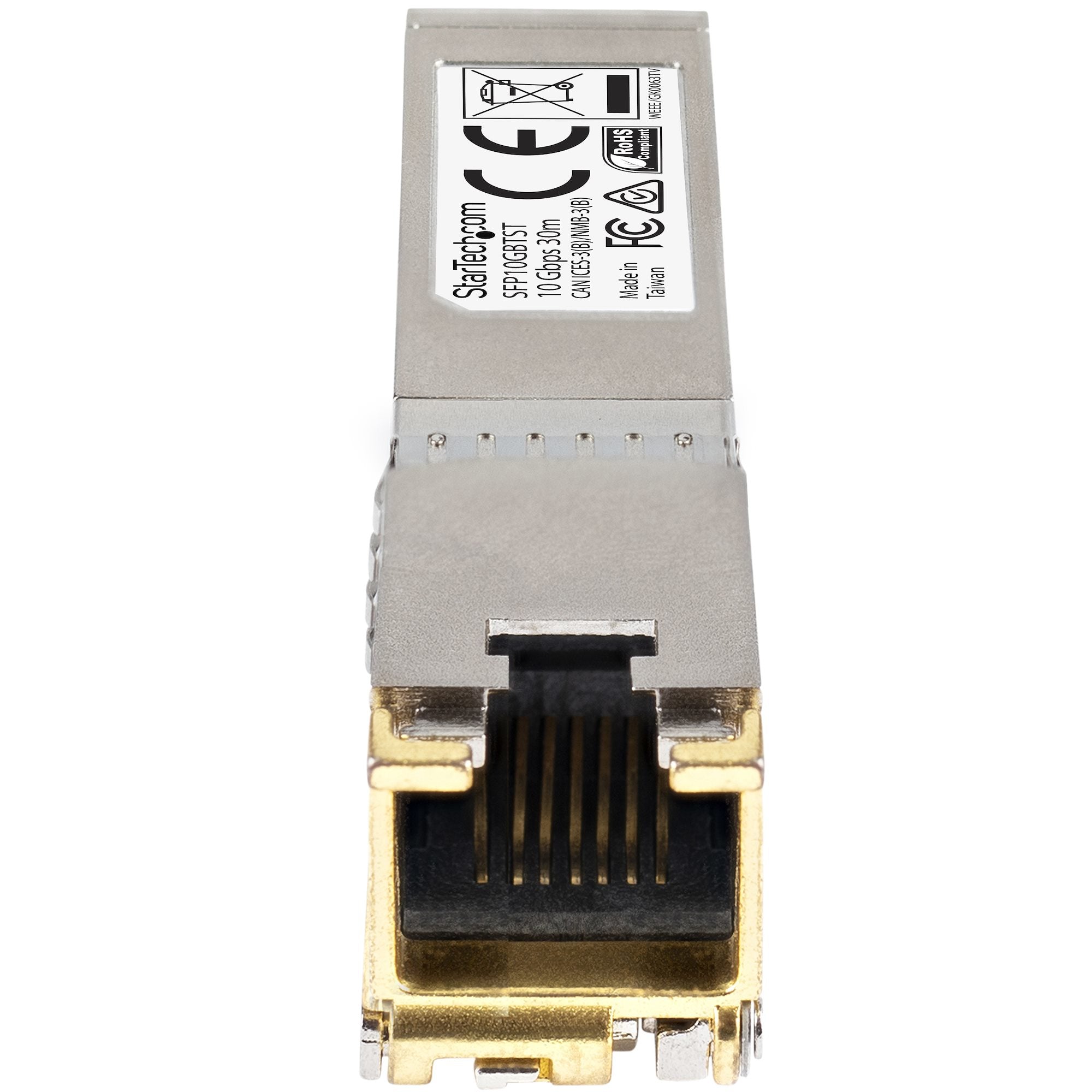 StarTech.com Module SFP+ RJ45 compatible Cisco - 10GBASE-T