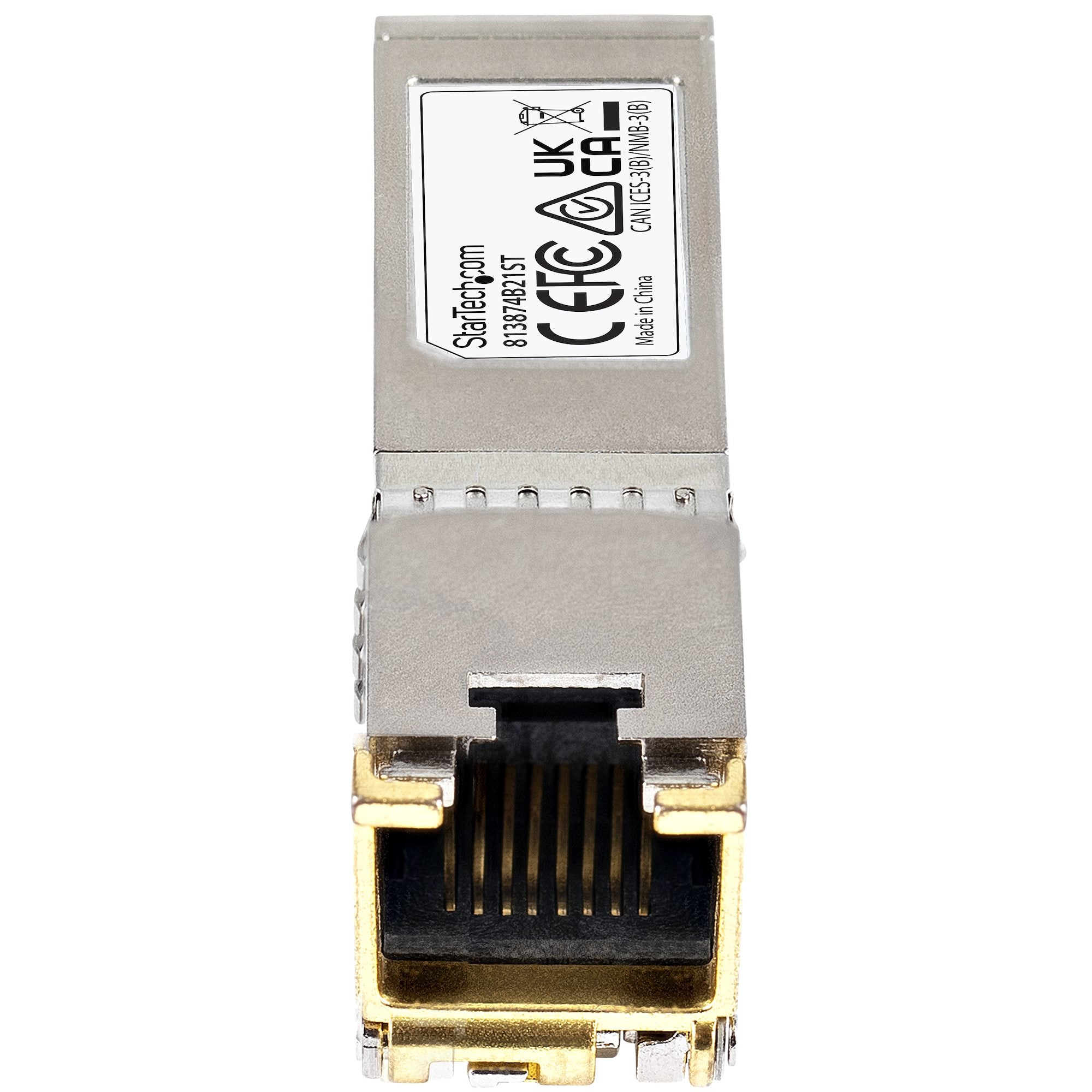 StarTech.com Module SFP+ GBIC compatible HPE 813874-B21 - Module transmetteur Mini GBIC 10GBASE-T