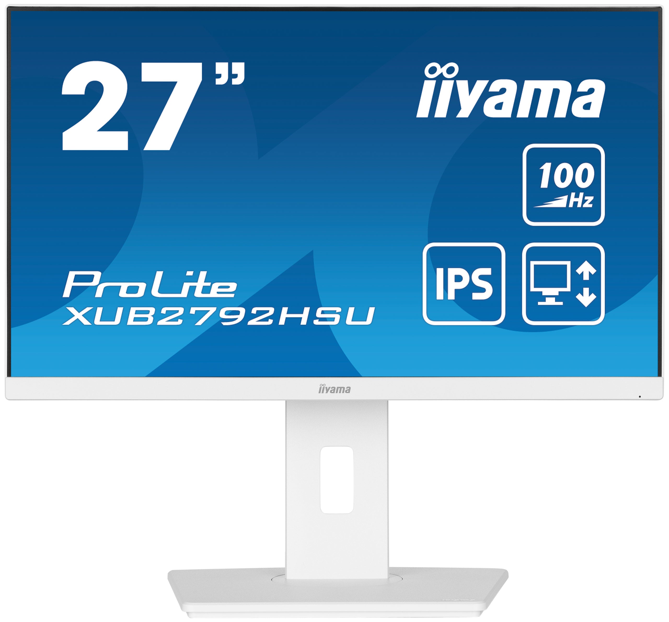 iiyama ProLite XUB2792HSU-W6 LED display 68,6 cm (27") 1920 x 1080 pixels Full HD Blanc