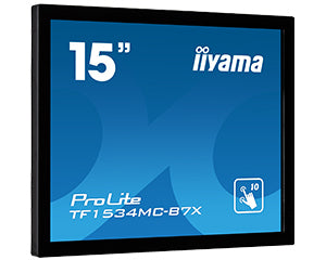 iiyama TF1534MC-B7X Moniteur de caisse 38,1 cm (15") 1024 x 768 pixels XGA Écran tactile
